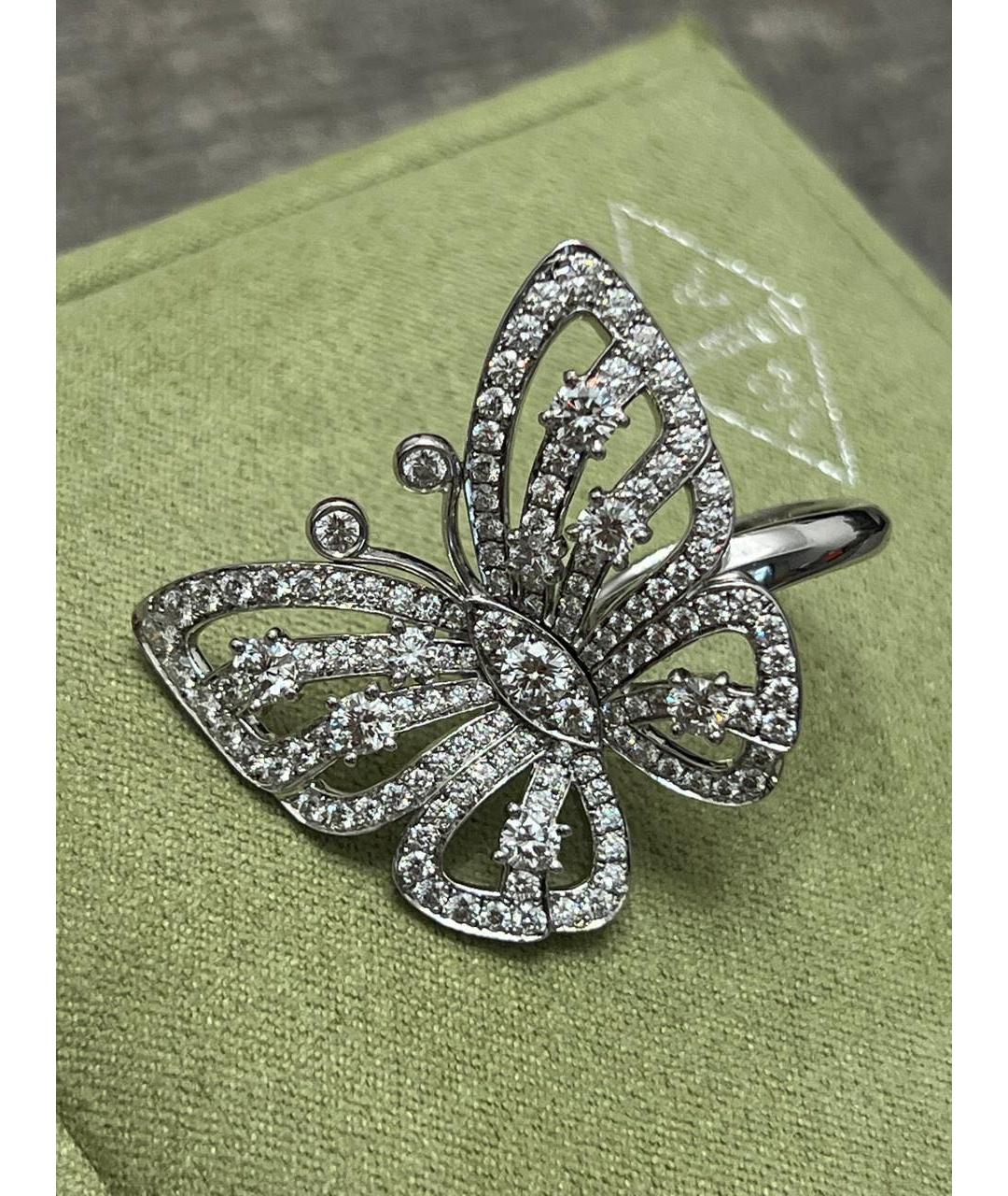 VAN CLEEF & ARPELS Серебряное кольцо из белого золота, фото 3