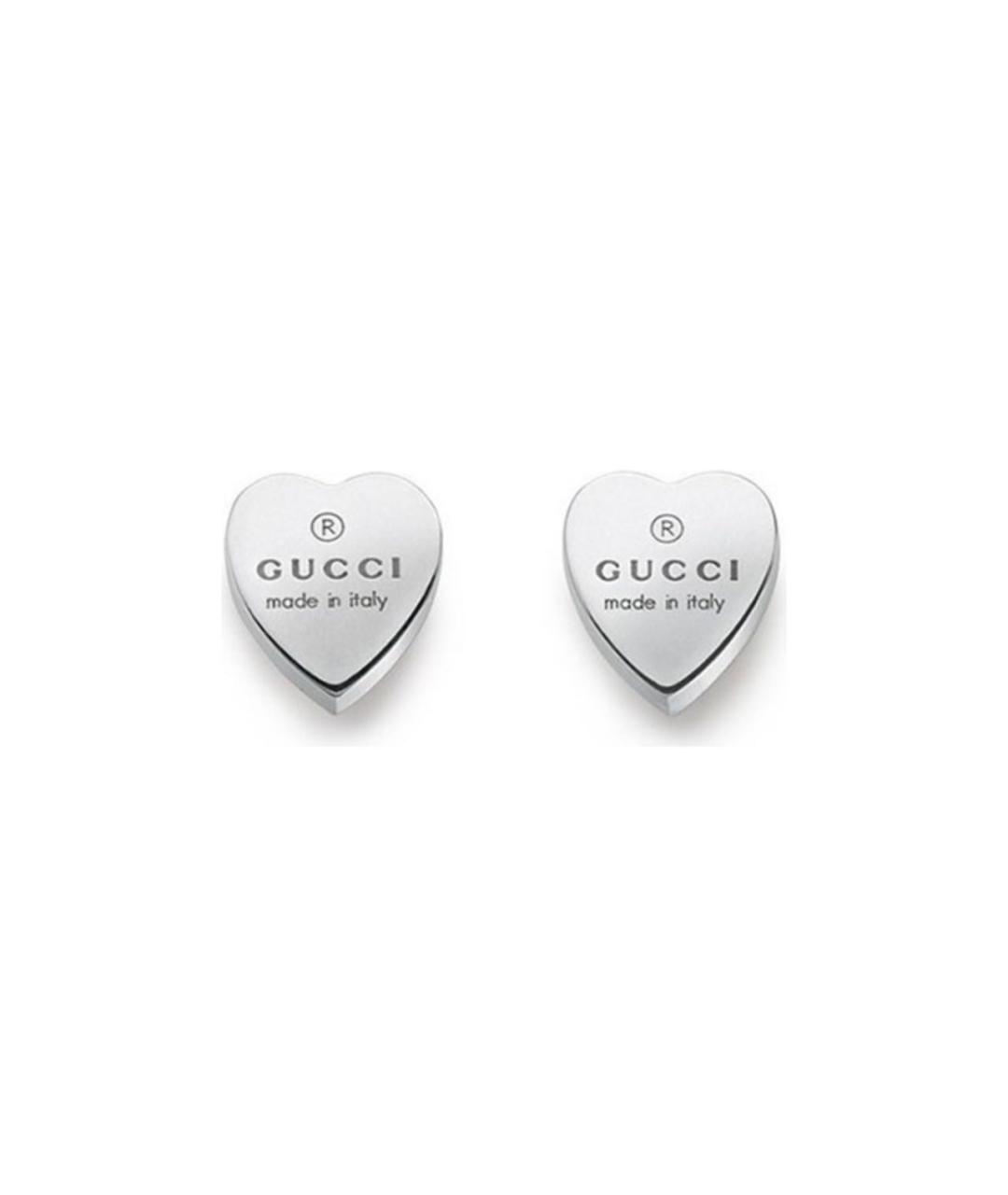 GUCCI Серебряные серебряные серьги, фото 1