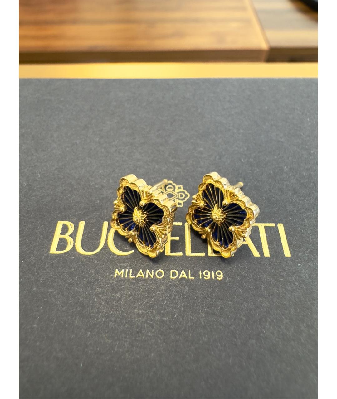 Buccellati Золотые серьги из желтого золота, фото 3