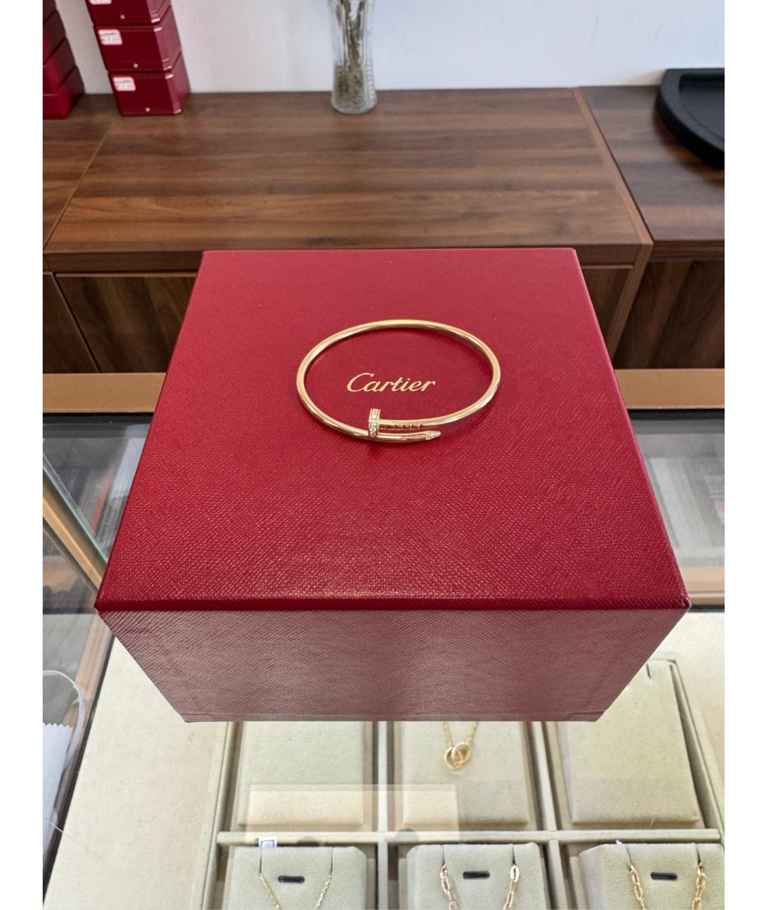 CARTIER Золотой браслет из желтого золота, фото 9