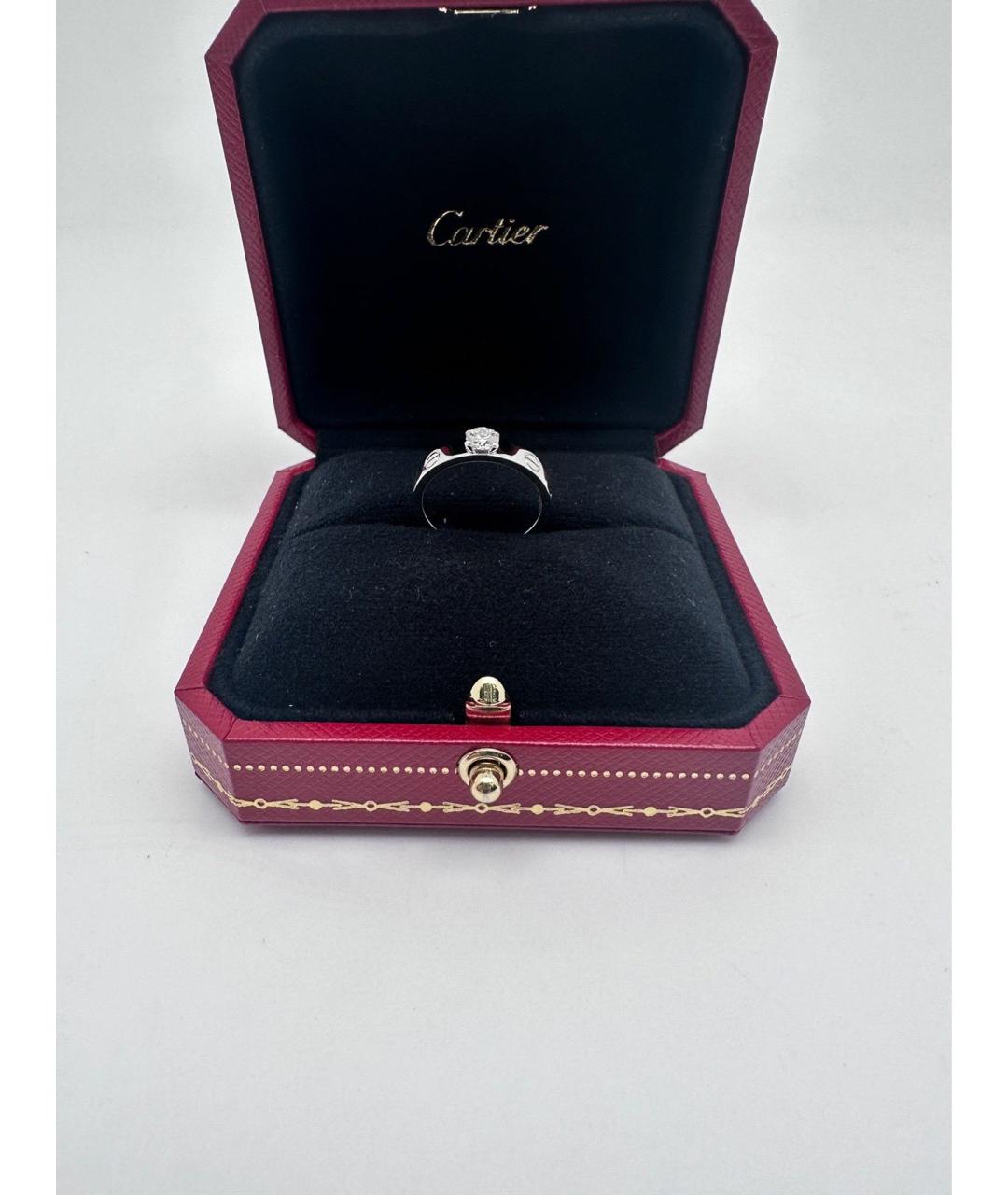 CARTIER Серебряное кольцо из белого золота, фото 6