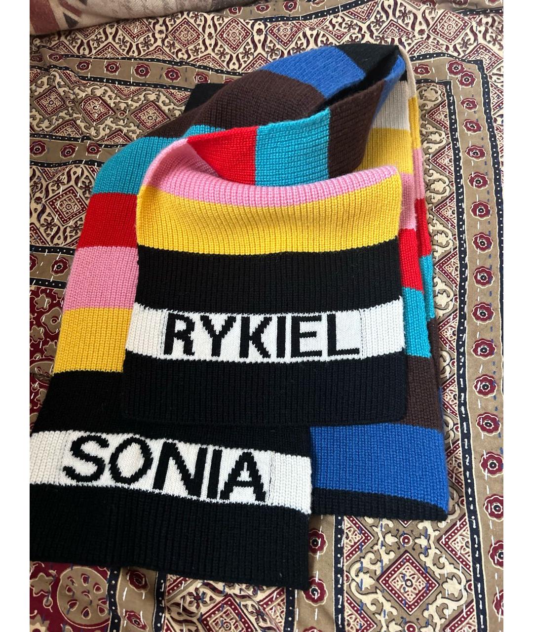 SONIA RYKIEL Шерстяной шарф, фото 2