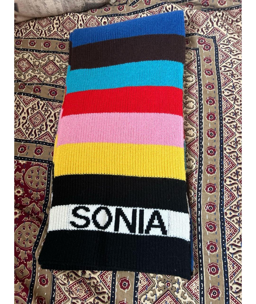 SONIA RYKIEL Шерстяной шарф, фото 4