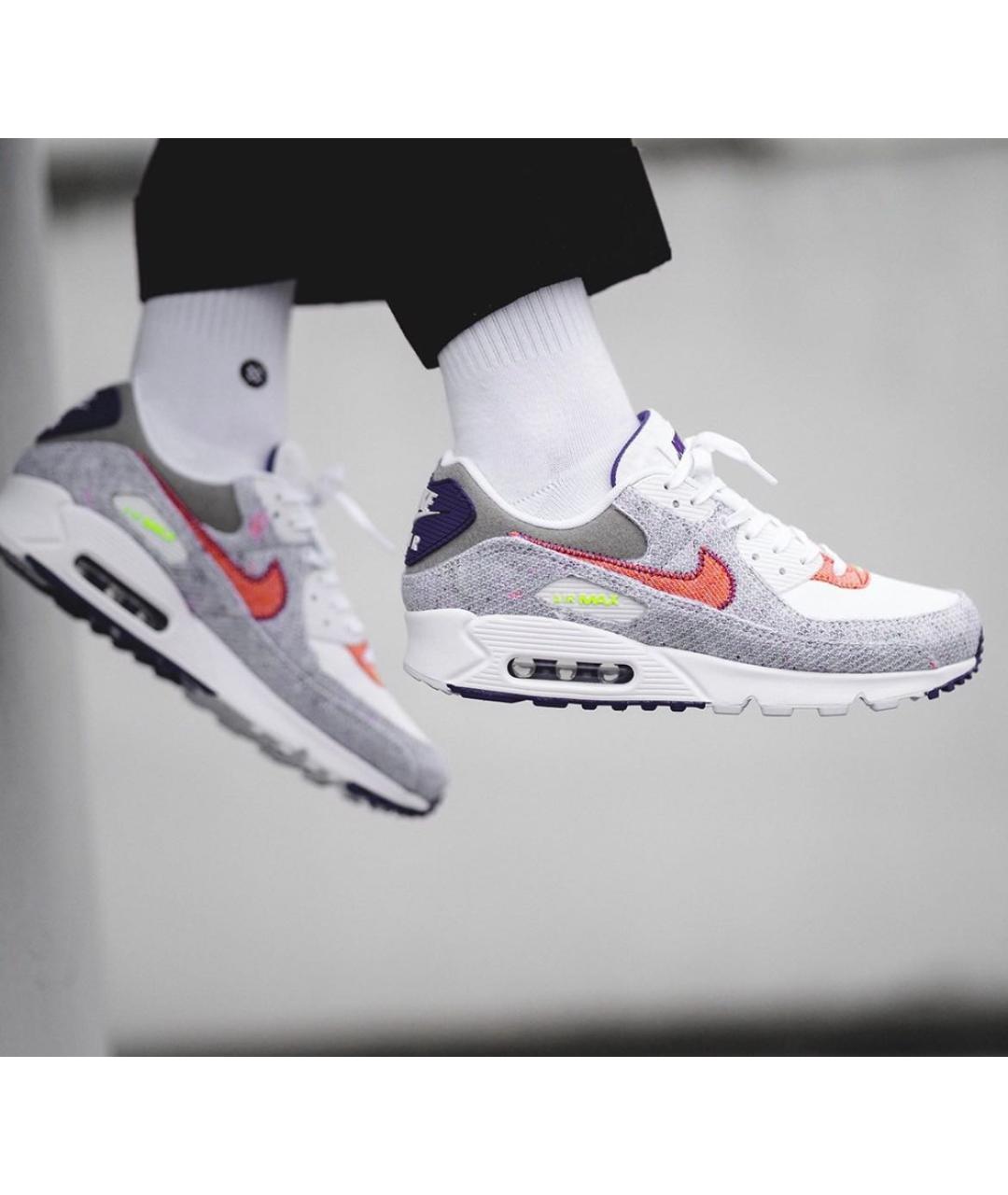 NIKE Белые низкие кроссовки / кеды, фото 7