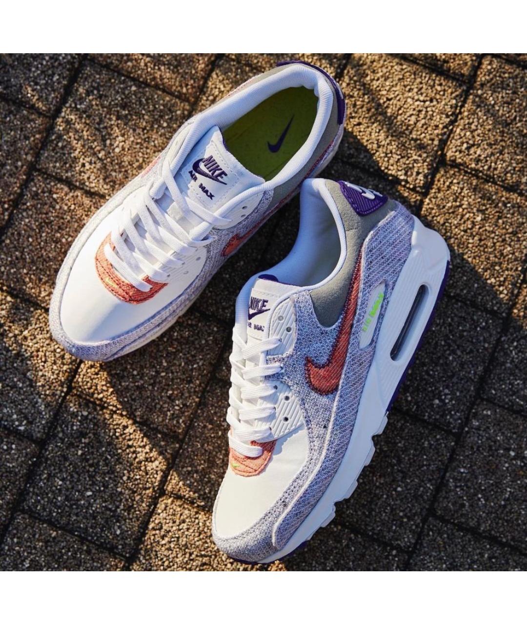 NIKE Белые низкие кроссовки / кеды, фото 5
