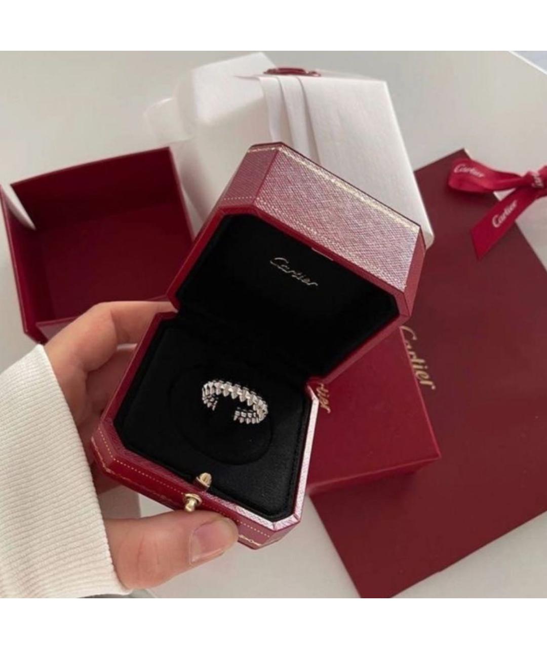 CARTIER Серебряное кольцо из белого золота, фото 4