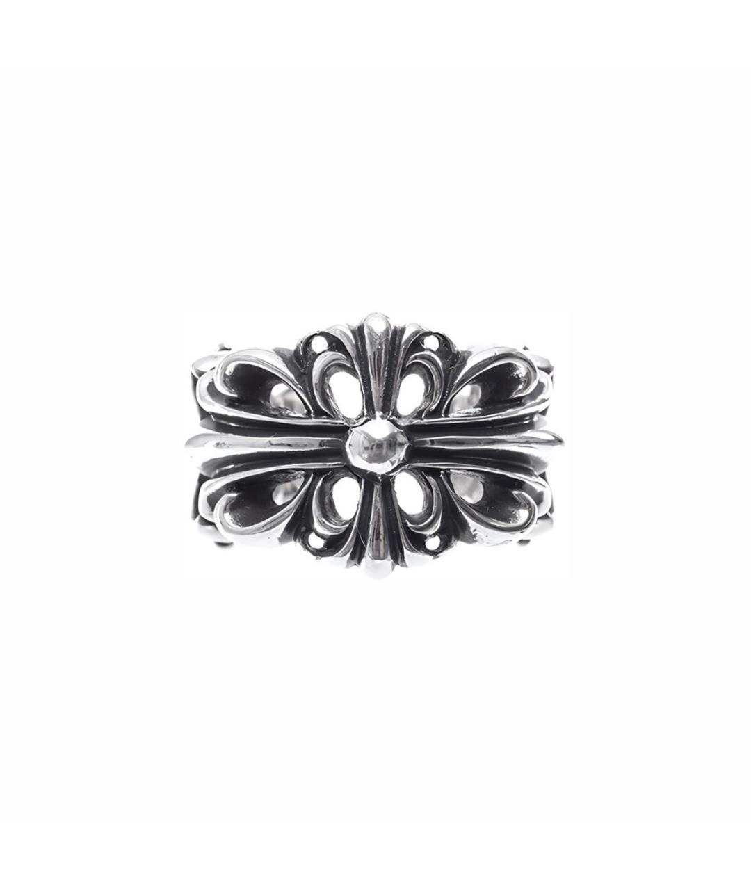 CHROME HEARTS Серебряное серебряное кольцо, фото 1