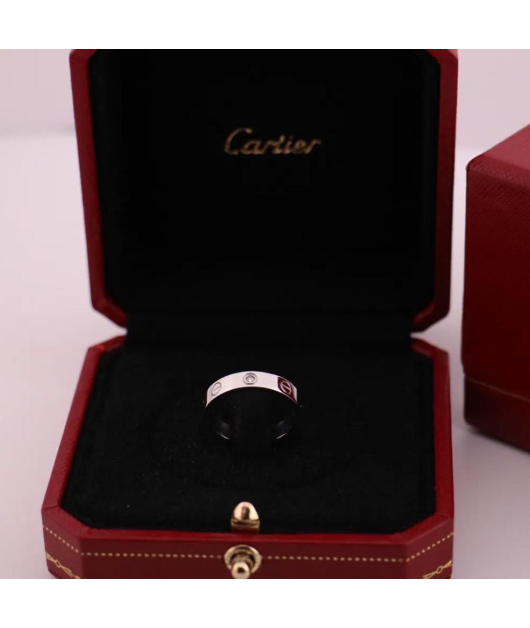 CARTIER Серебряное кольцо из белого золота, фото 3