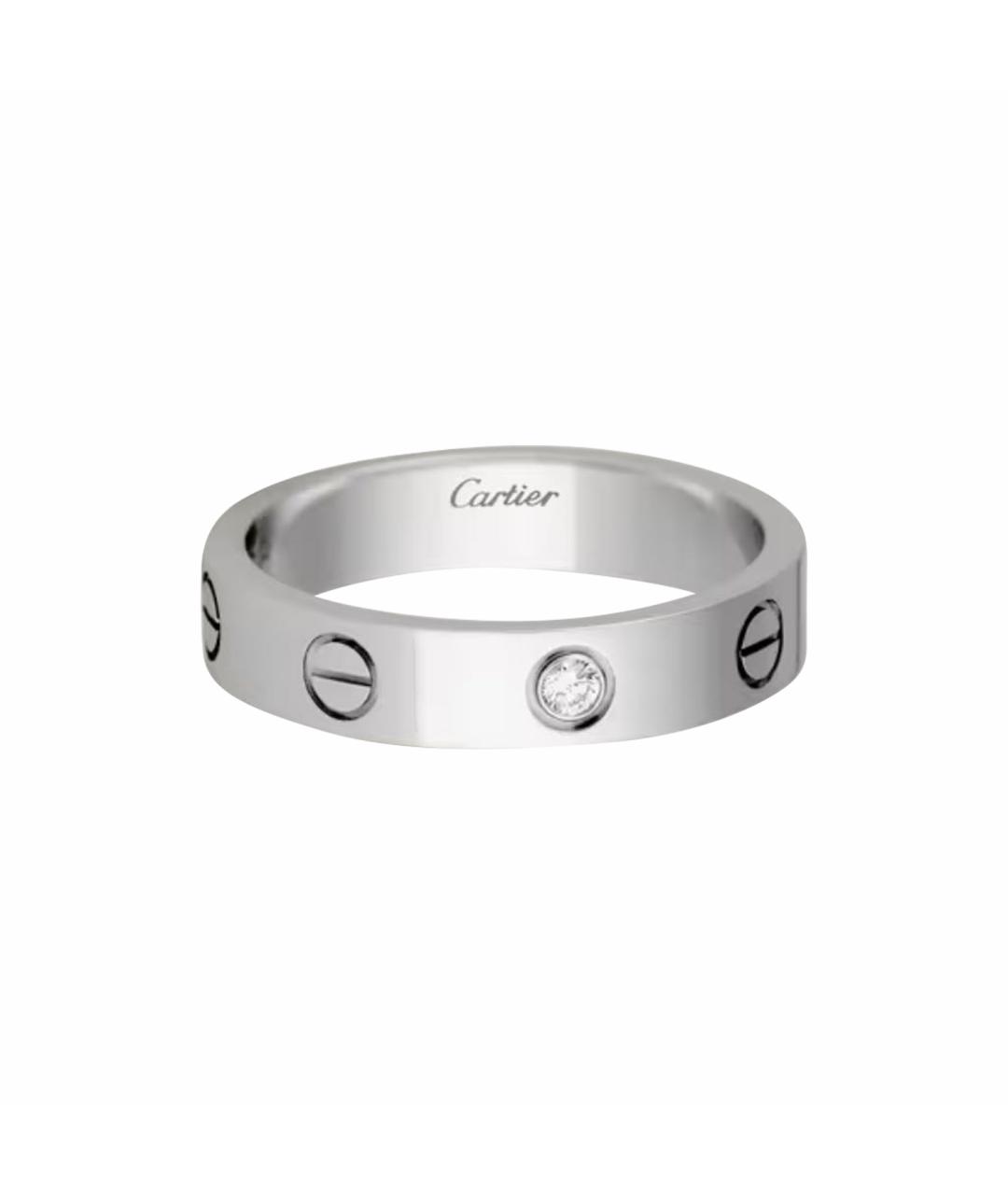 CARTIER Серебряное кольцо из белого золота, фото 1