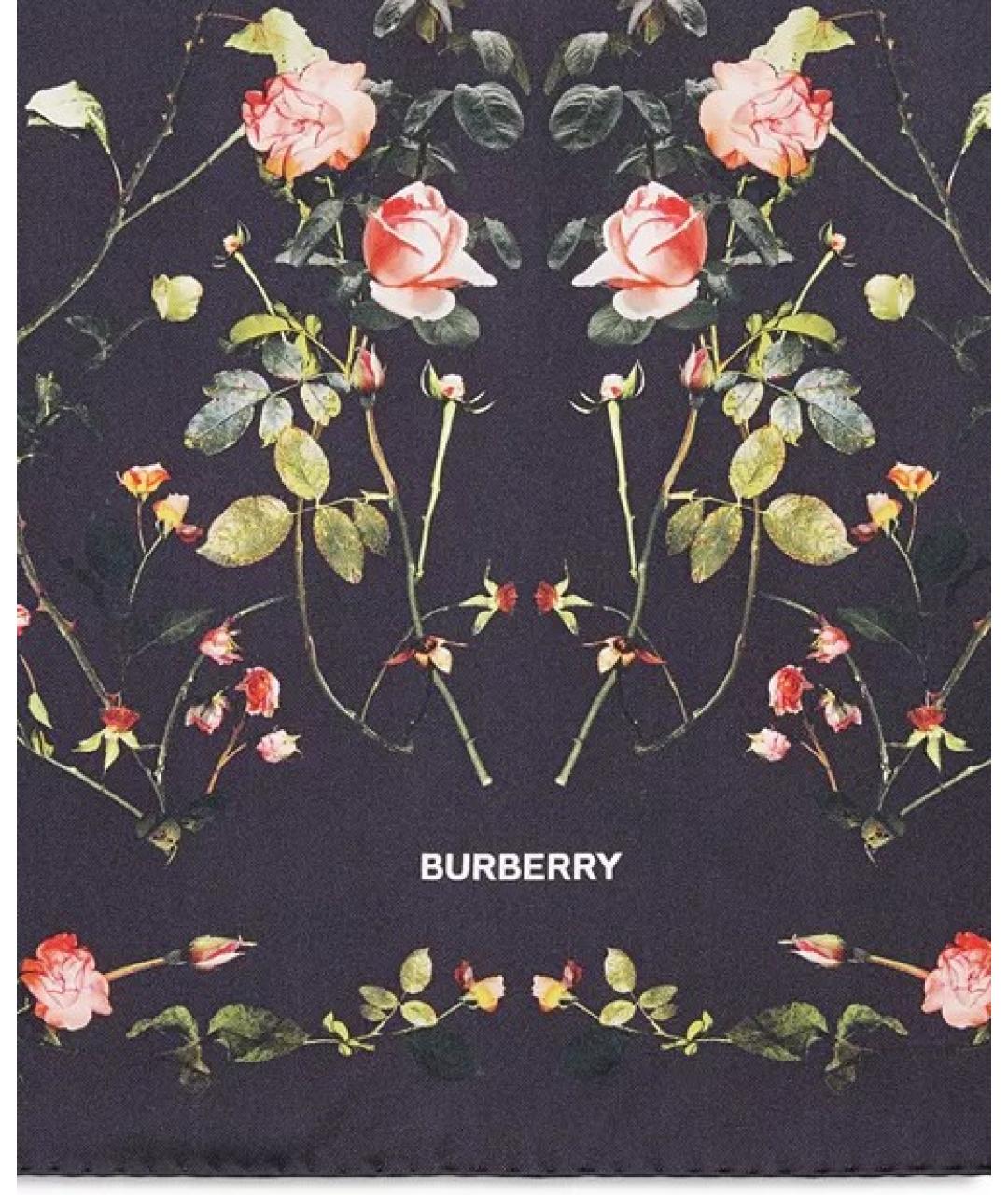 BURBERRY Мульти шелковый платок, фото 4