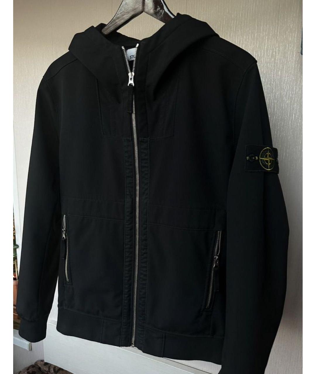 STONE ISLAND Черная куртка, фото 6