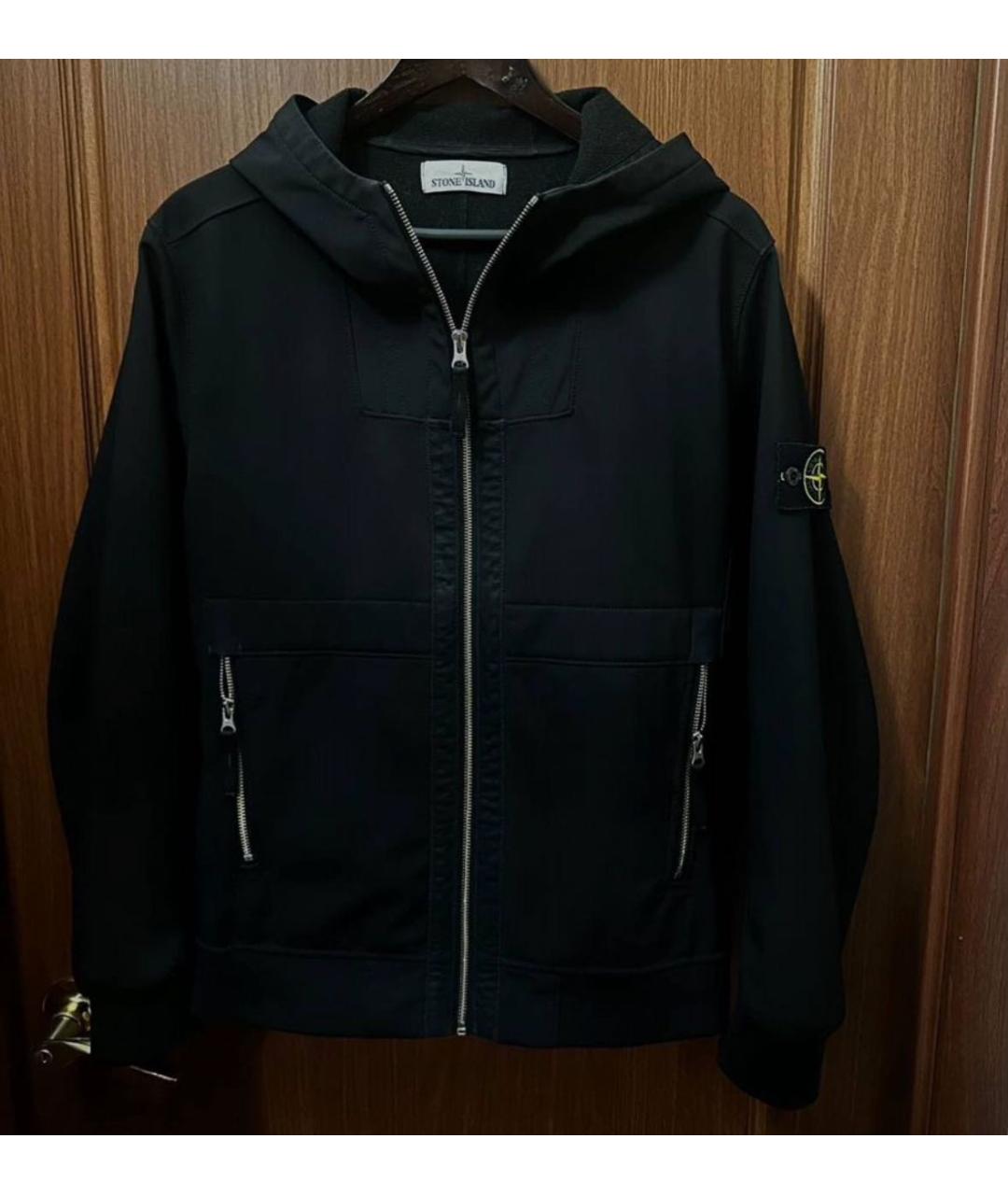 STONE ISLAND Черная куртка, фото 7