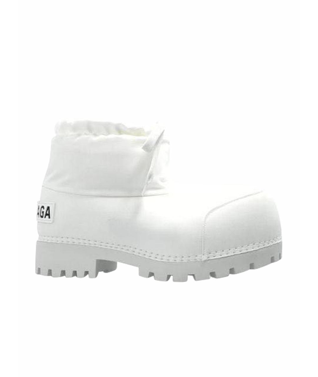 BALENCIAGA Белые ботинки, фото 1