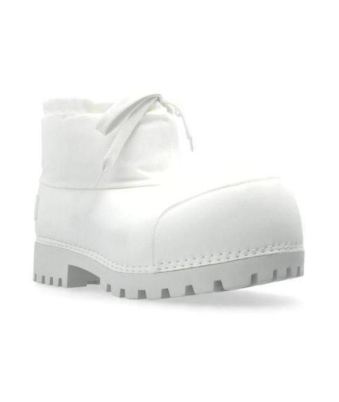 BALENCIAGA Белые ботинки, фото 2