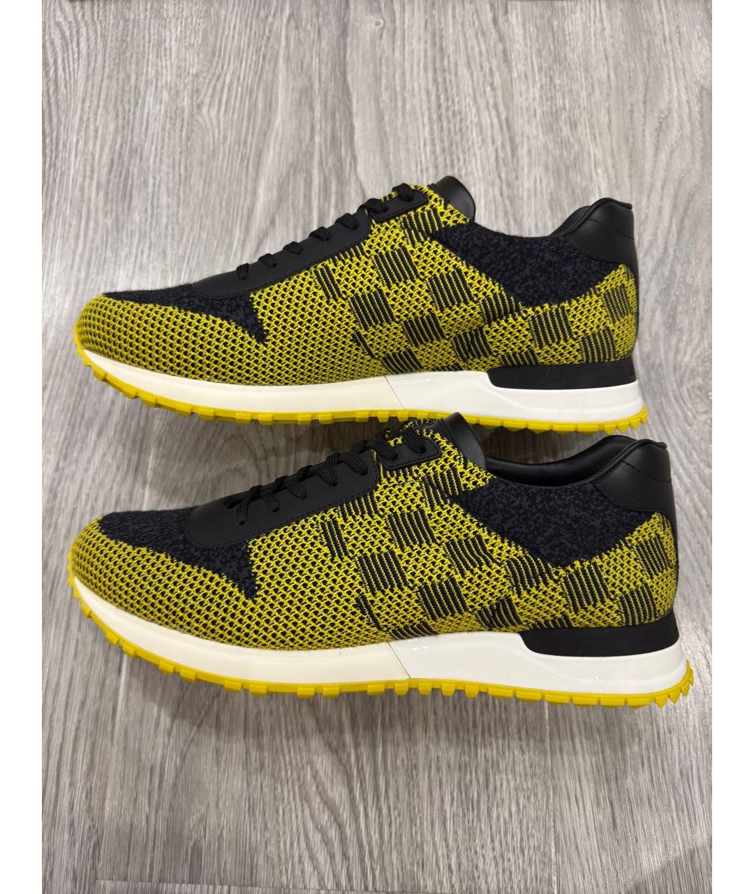 LOUIS VUITTON Мульти текстильные низкие кроссовки / кеды, фото 6