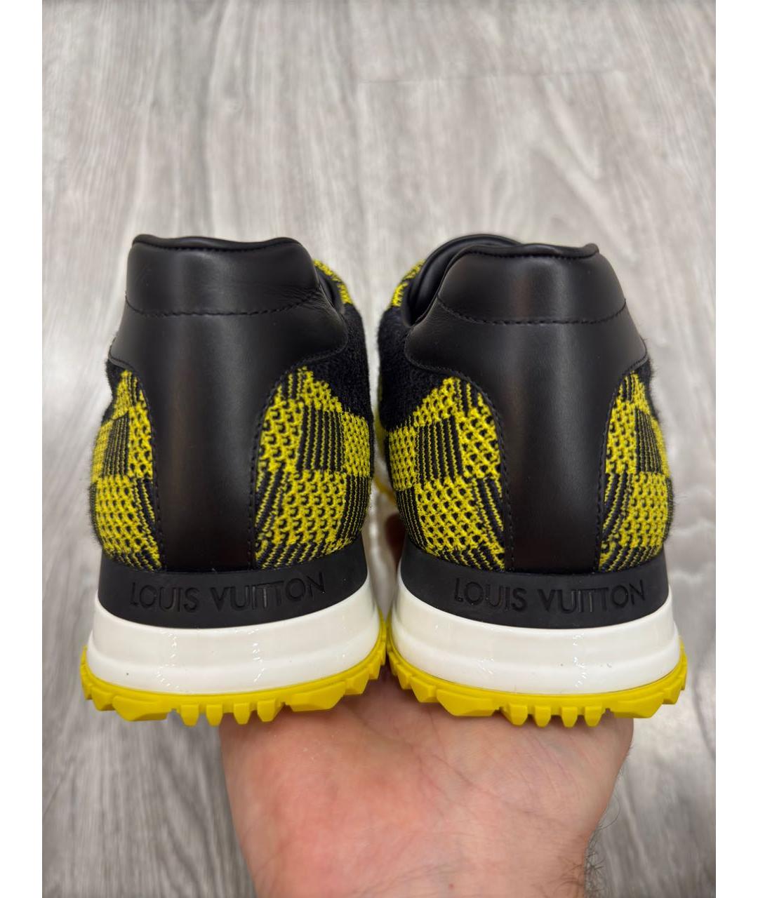 LOUIS VUITTON Мульти текстильные низкие кроссовки / кеды, фото 7