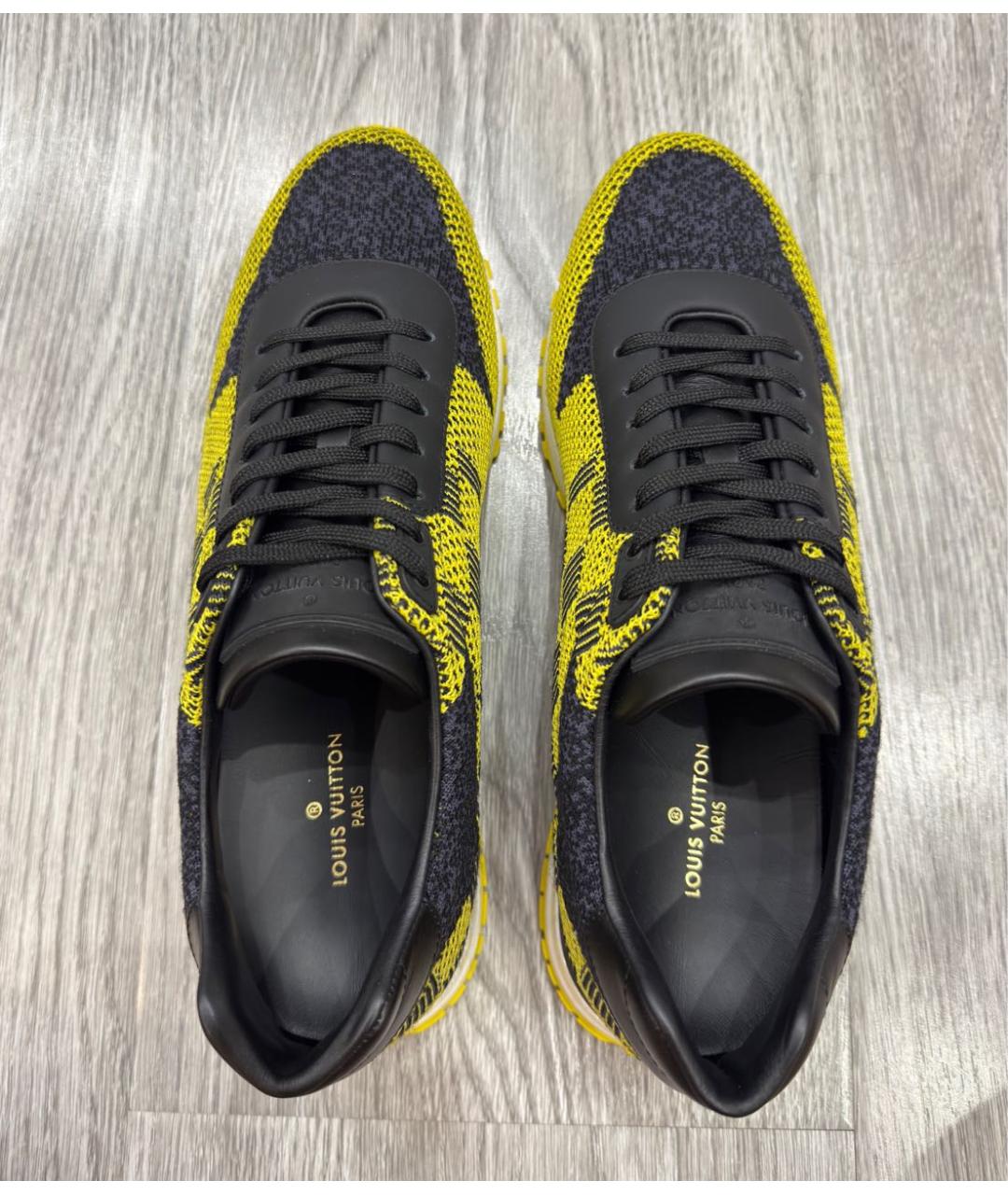 LOUIS VUITTON Мульти текстильные низкие кроссовки / кеды, фото 5