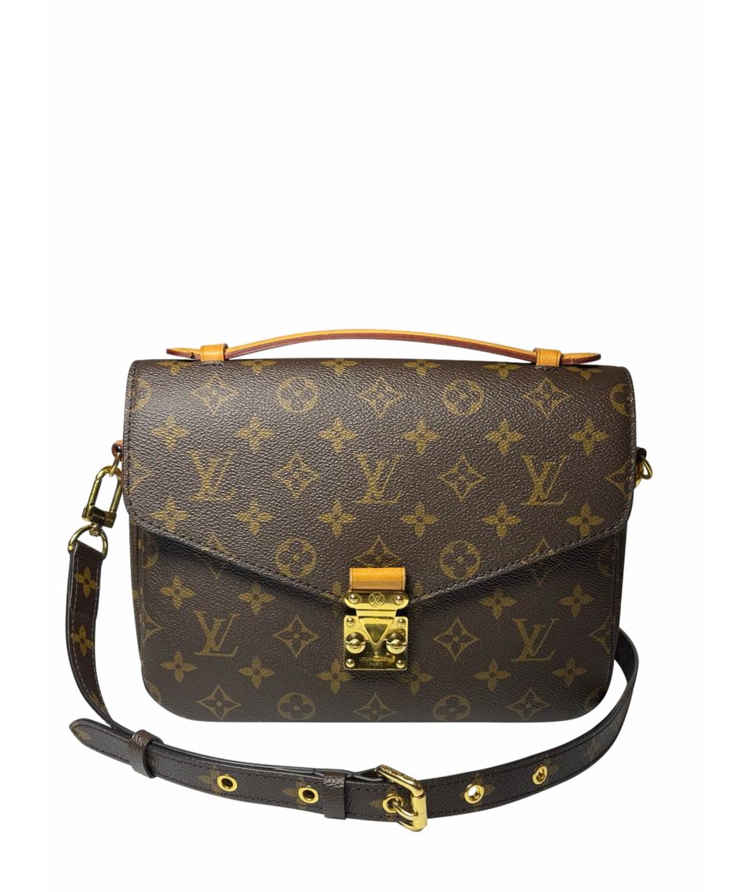 LOUIS VUITTON Коричневая сумка через плечо, фото 1