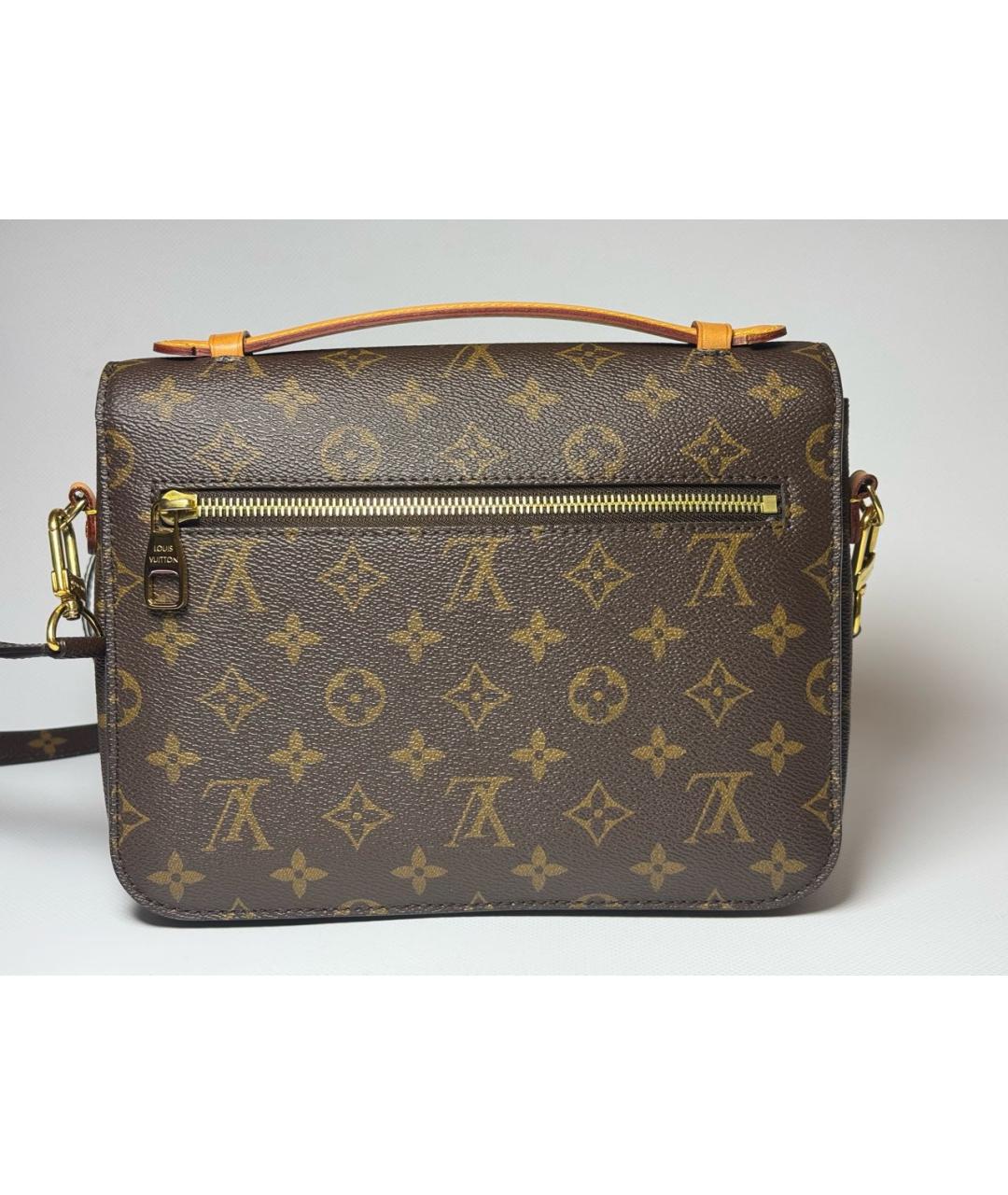 LOUIS VUITTON Коричневая сумка через плечо, фото 3