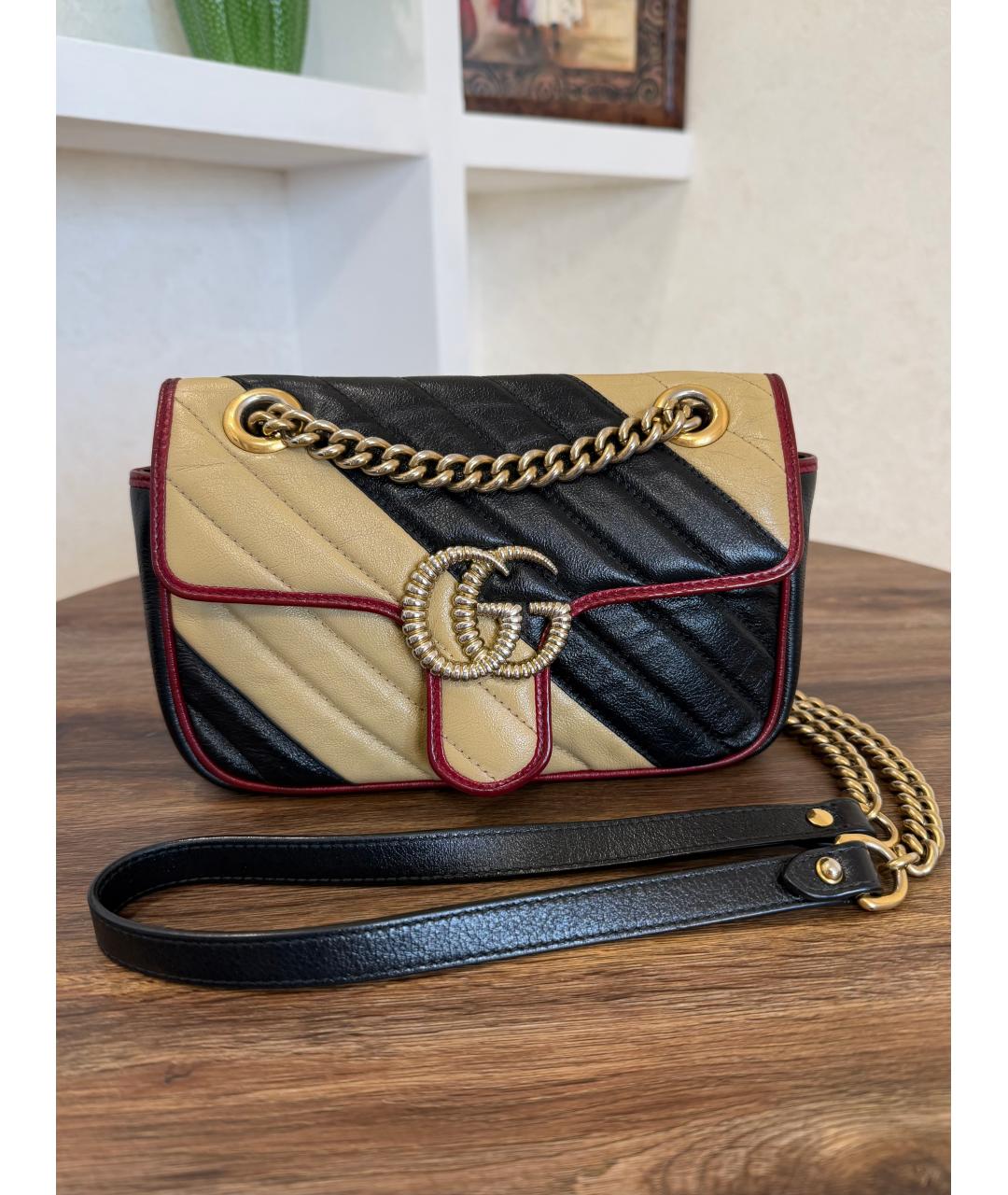 GUCCI Мульти кожаная сумка через плечо, фото 3