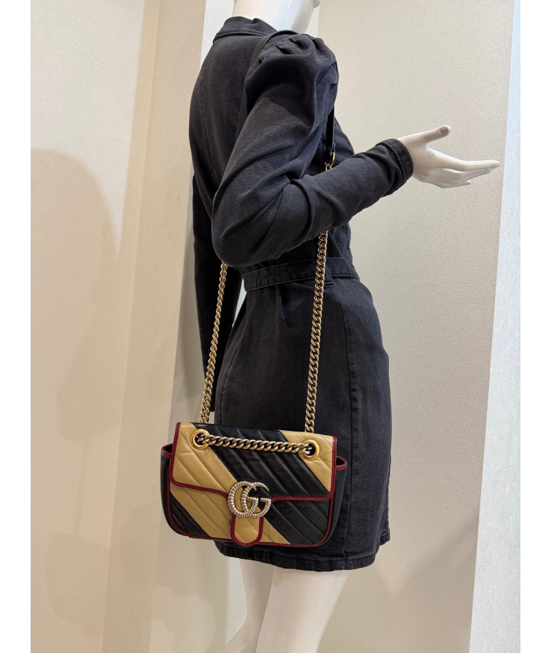 GUCCI Мульти кожаная сумка через плечо, фото 4