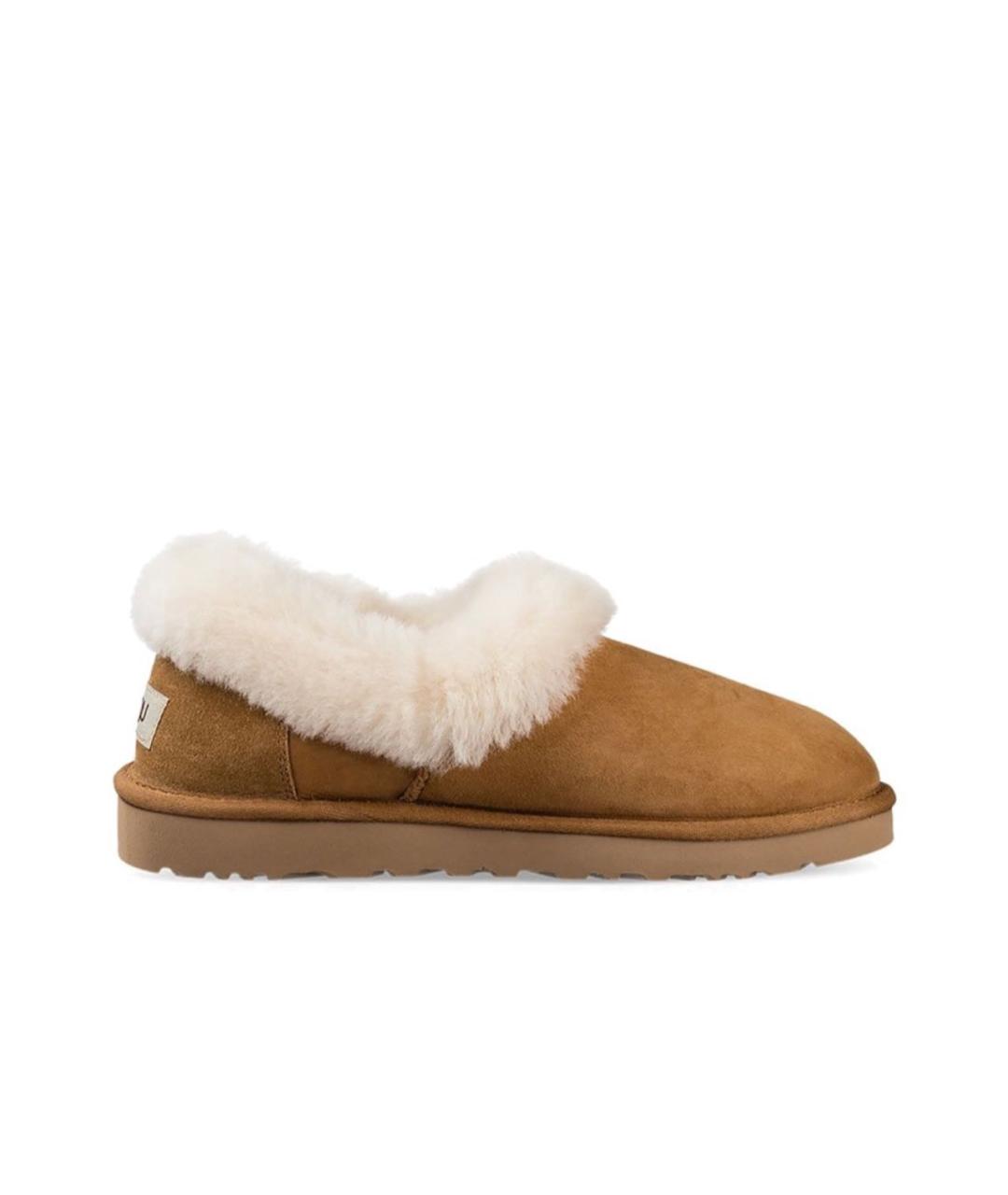 UGG AUSTRALIA Коричневые замшевые ботинки, фото 1