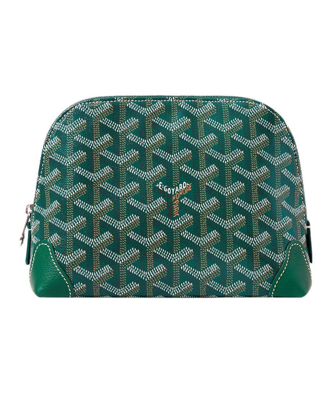 GOYARD Зеленая косметичка, фото 1