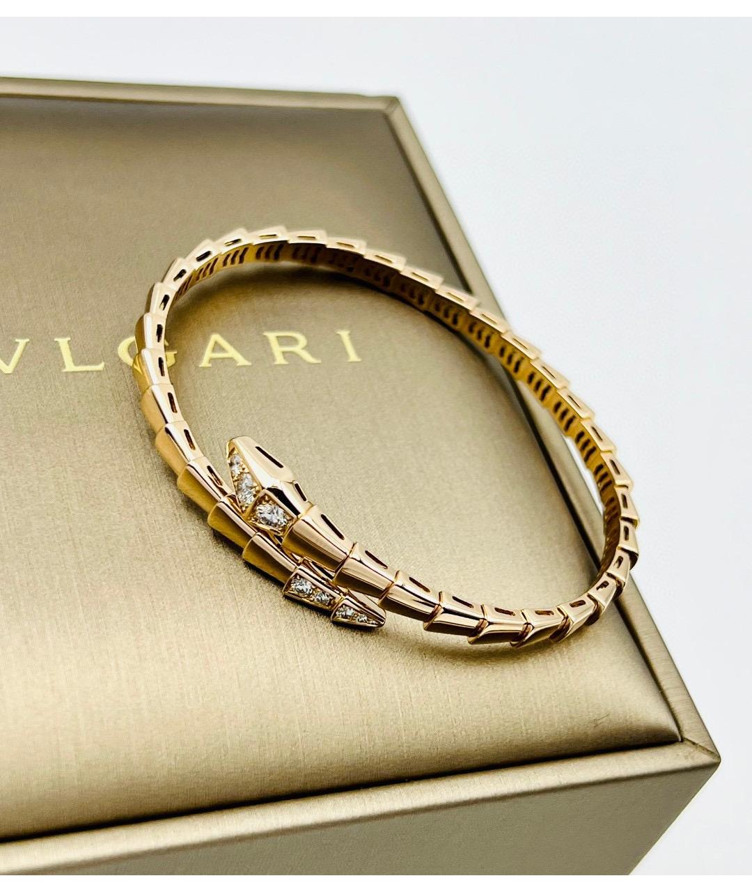 BVLGARI Золотой браслет из розового золота, фото 4