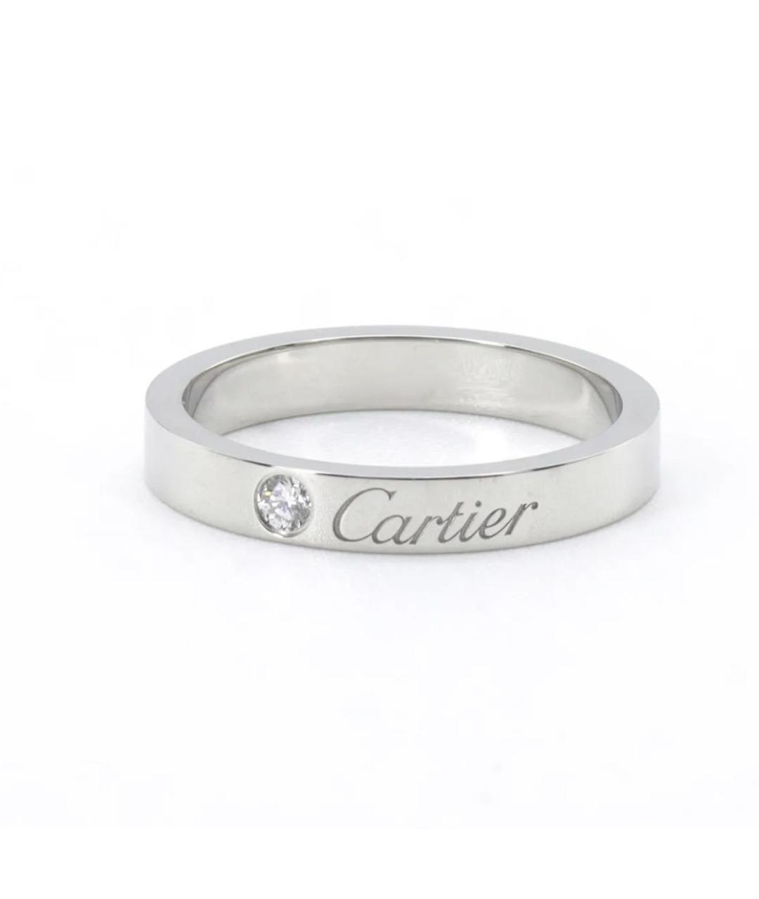 CARTIER Серебряное кольцо из белого золота, фото 1