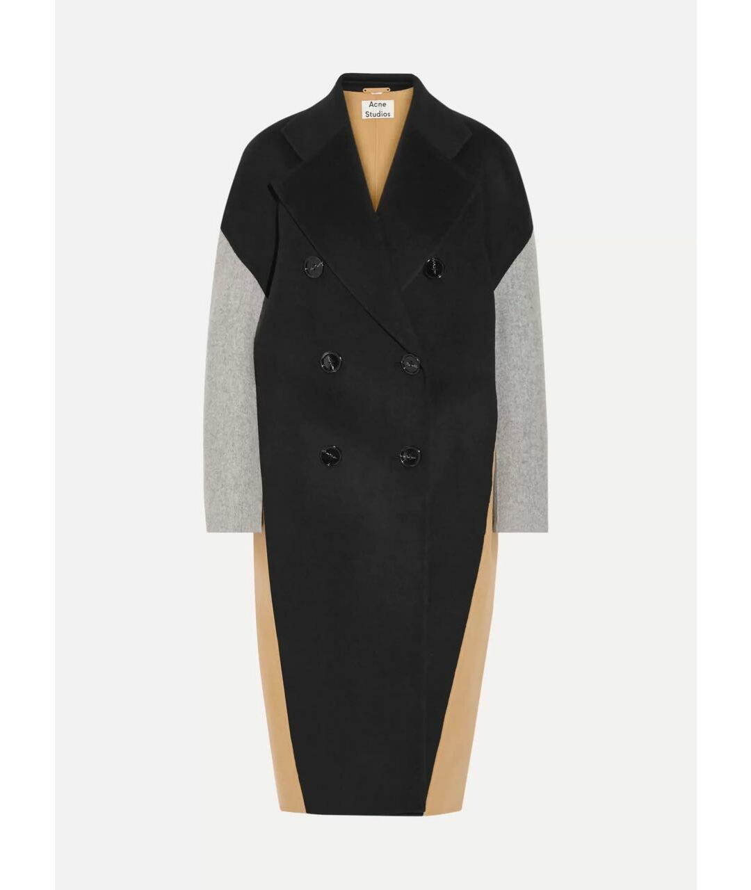 ACNE STUDIOS Мульти кашемировое пальто, фото 8