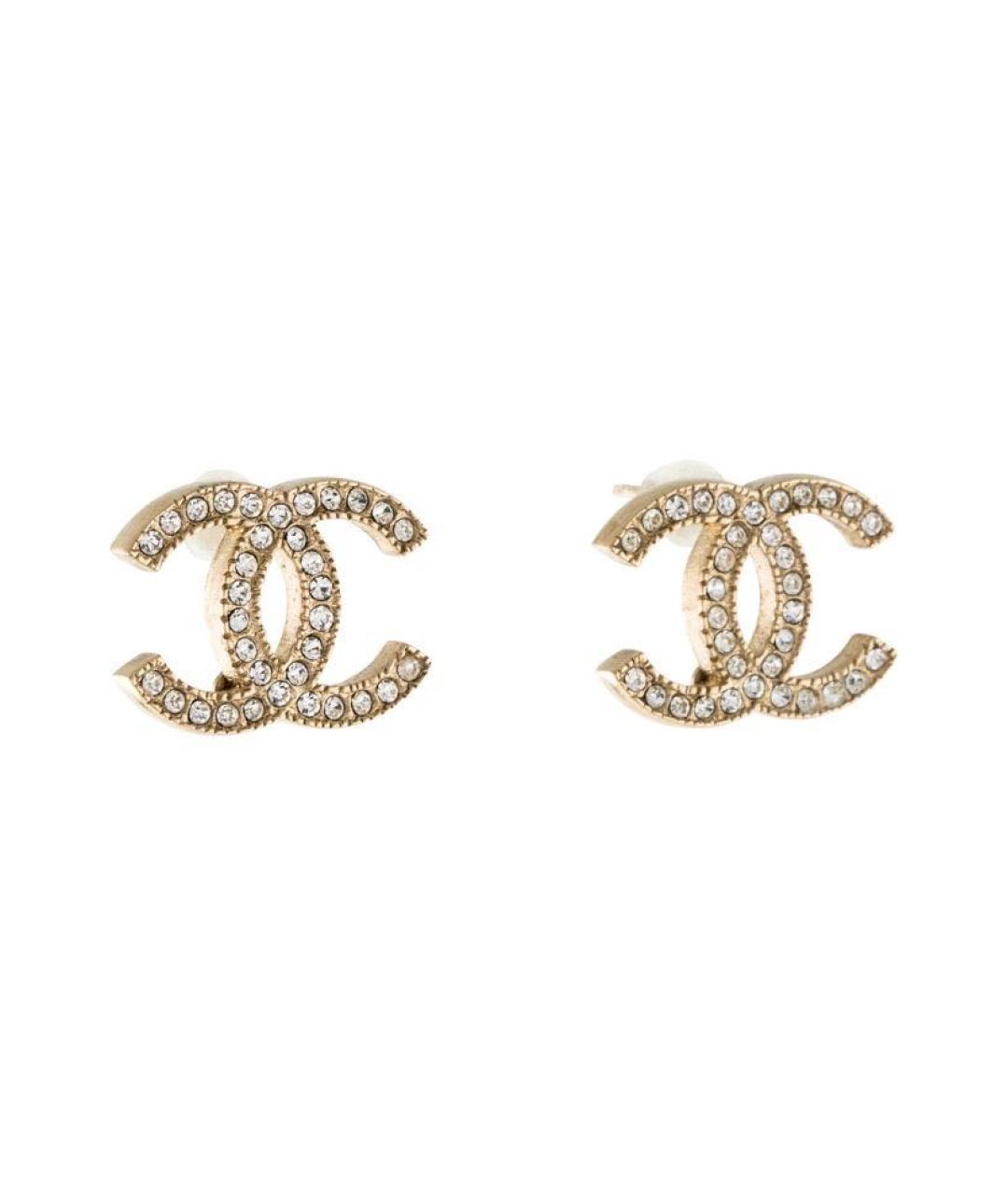 CHANEL Золотые серьги, фото 5