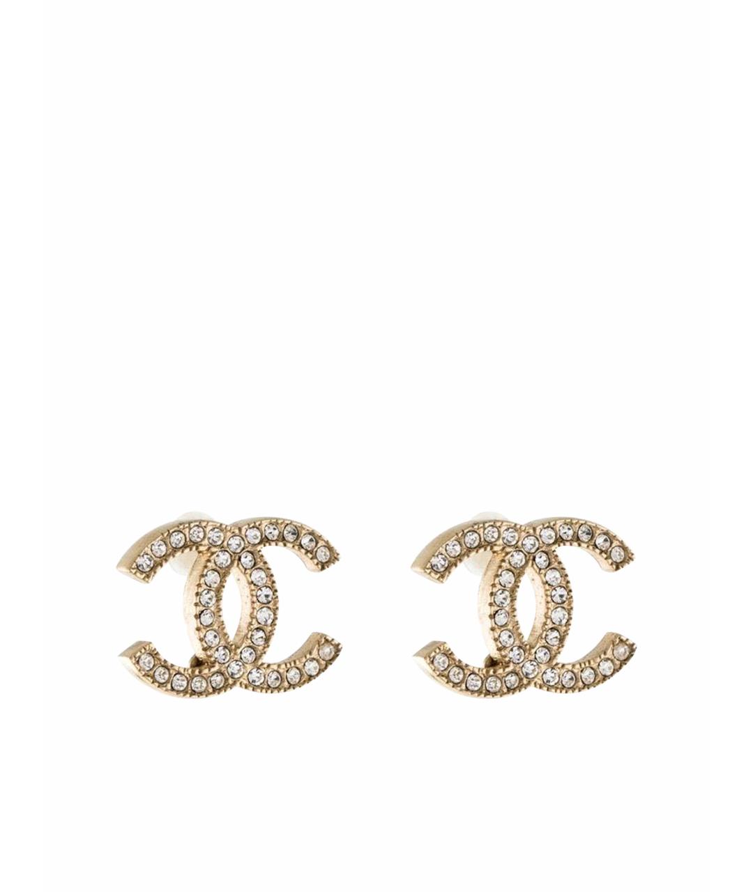 CHANEL Золотые серьги, фото 1