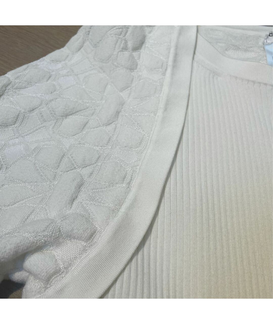 CHANEL Белый хлопковый джемпер / свитер, фото 6
