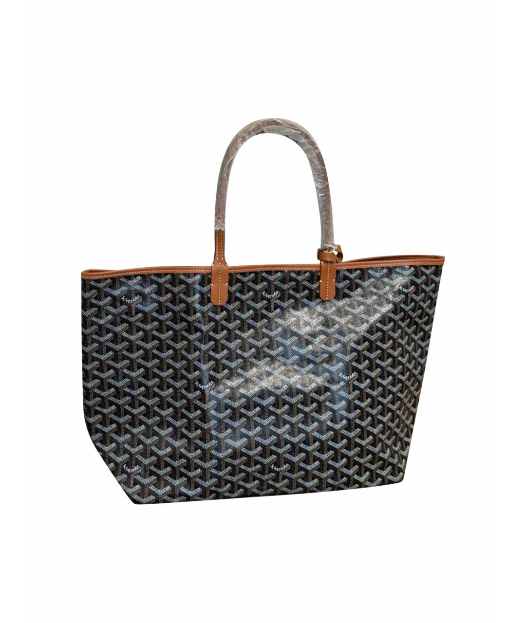 GOYARD Коричневая сумка тоут, фото 1