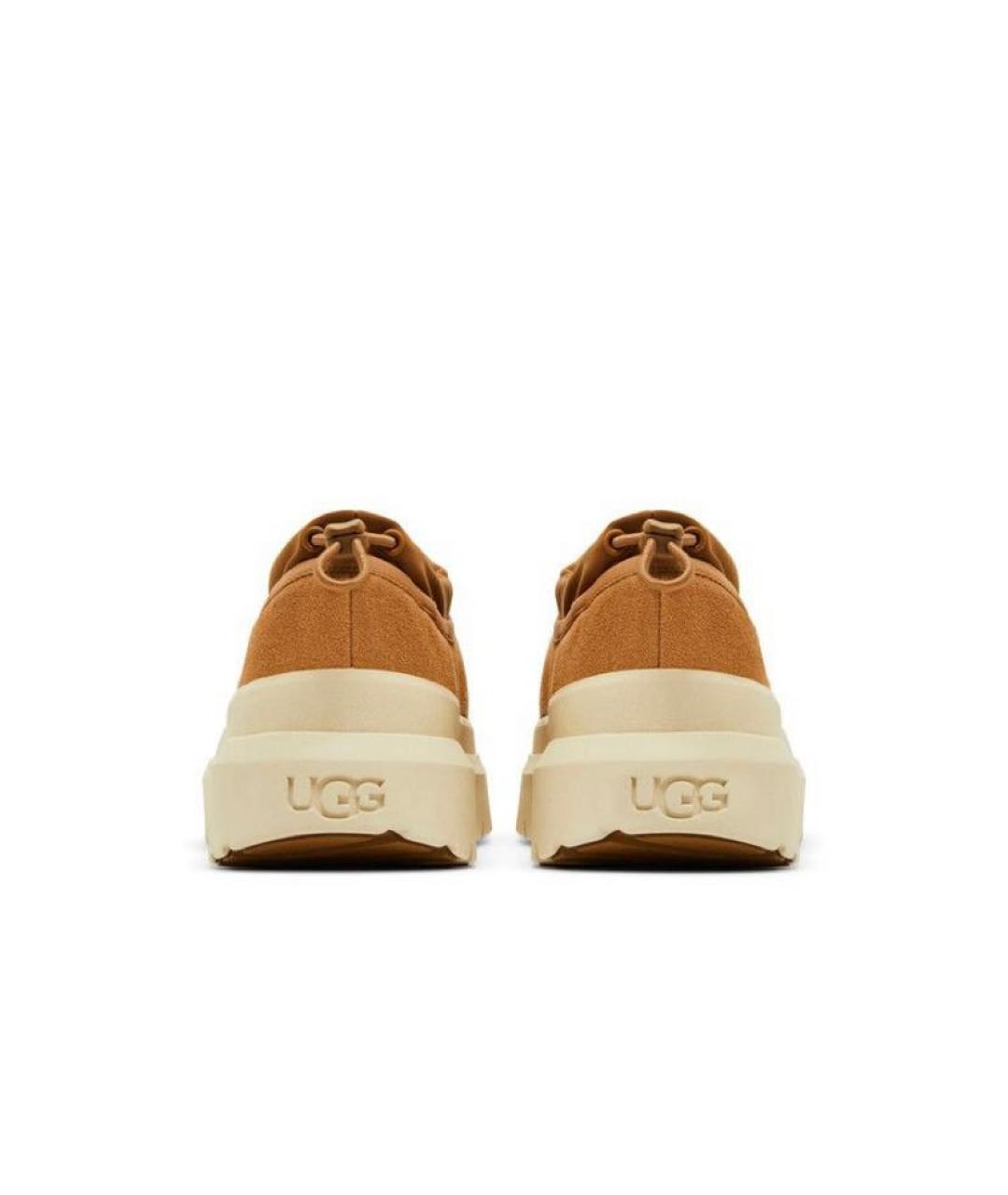 UGG AUSTRALIA Коричневые замшевые ботинки, фото 5