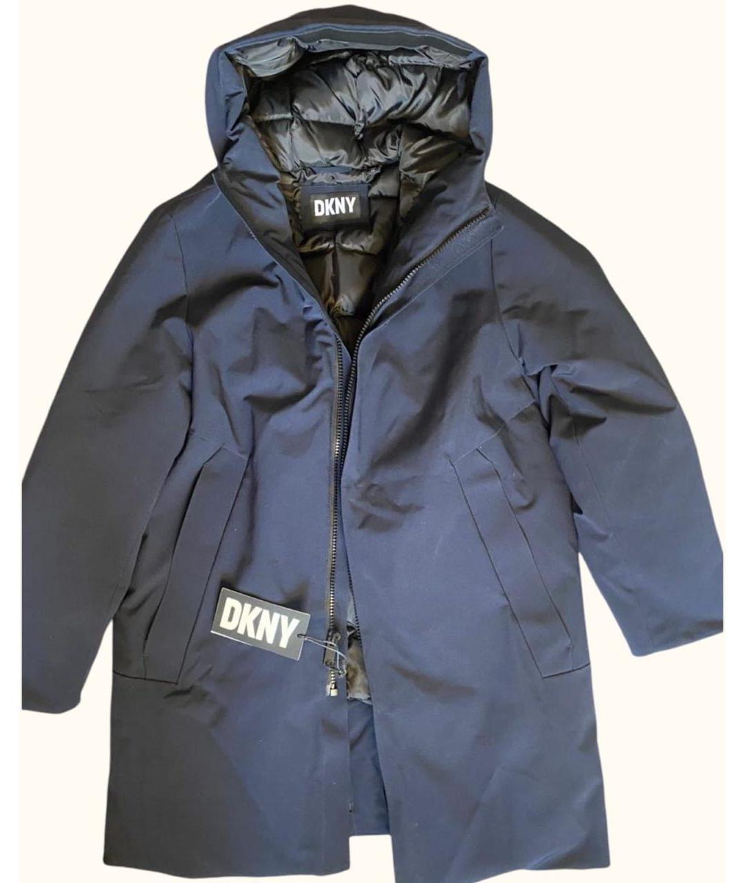 DKNY Темно-синяя парка, фото 9