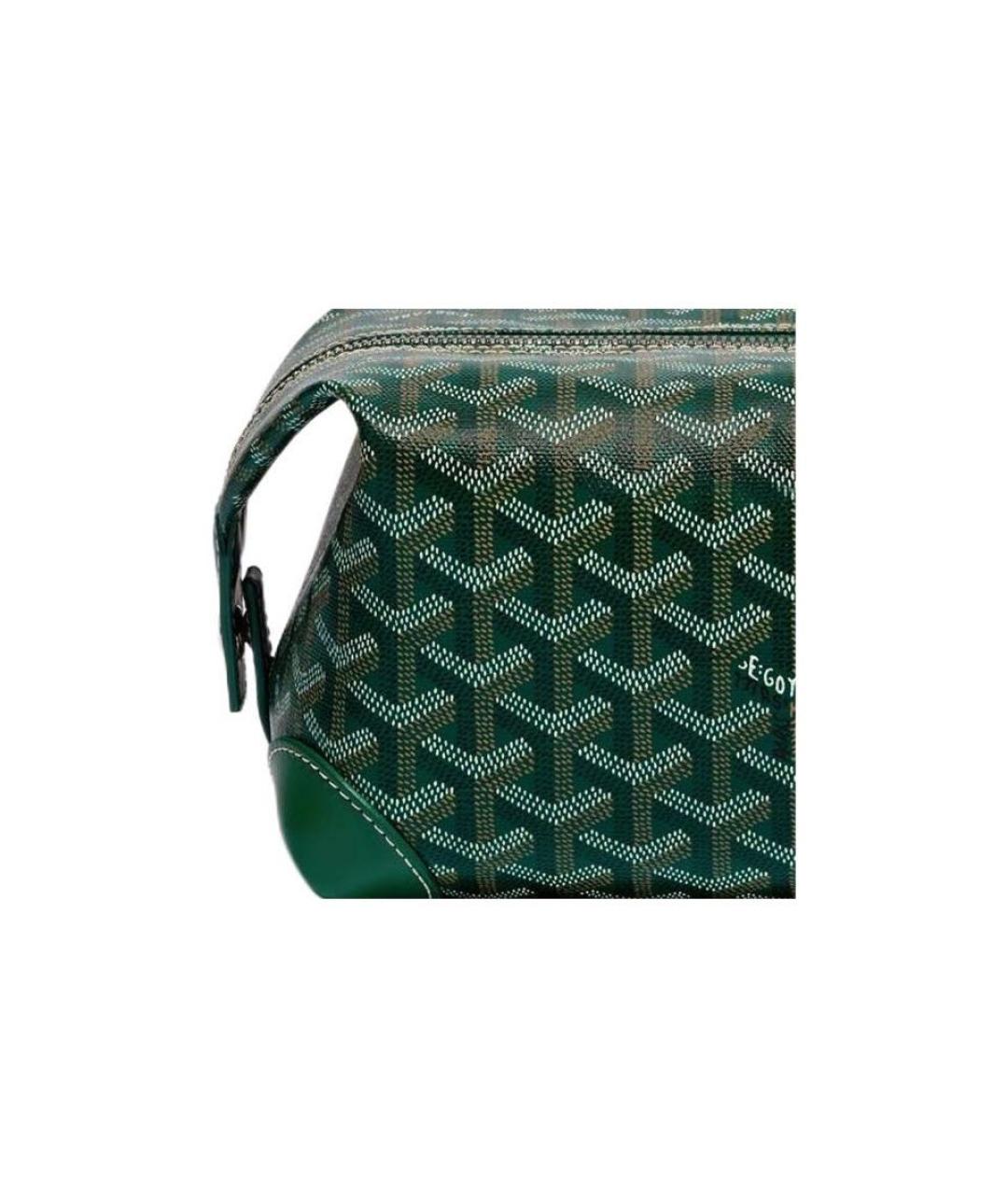 GOYARD Зеленая косметичка, фото 4