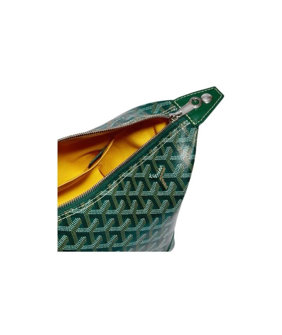 GOYARD Зеленая косметичка, фото 5