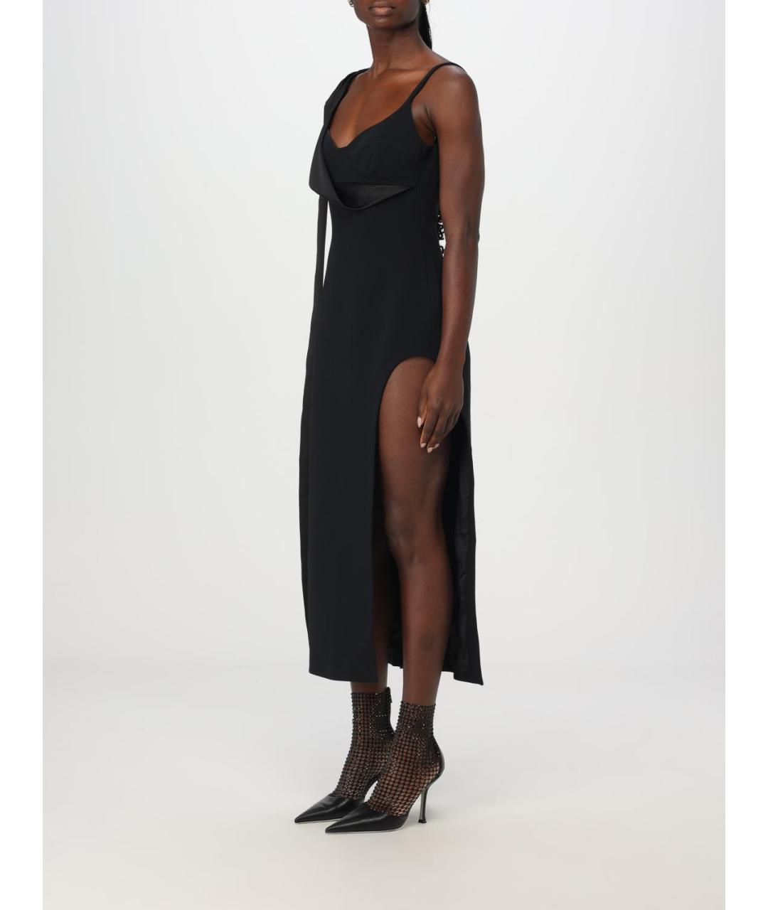 DAVID KOMA Черное коктейльное платье, фото 7