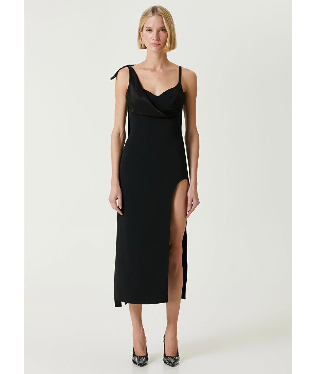 DAVID KOMA Черное коктейльное платье, фото 4