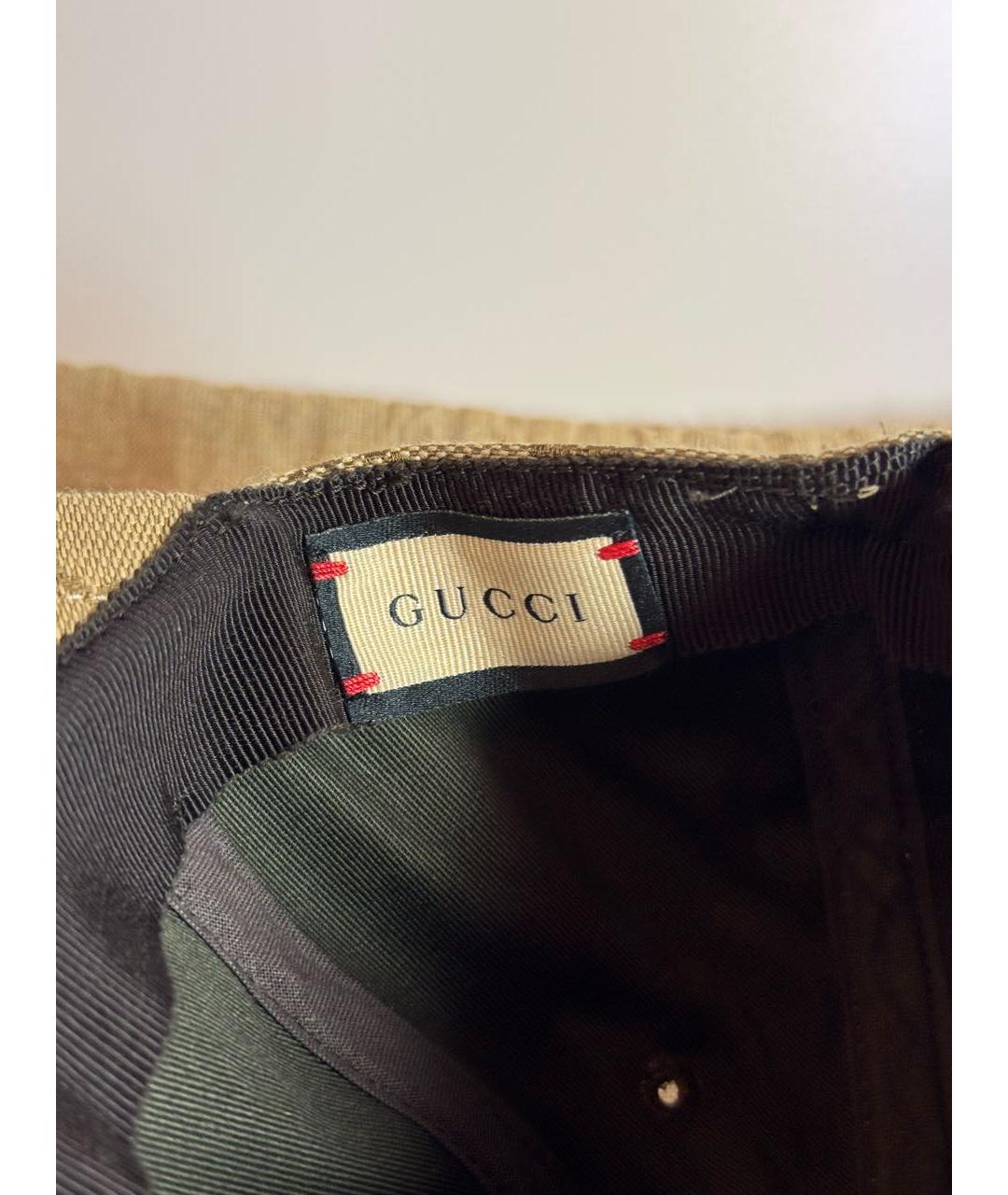 GUCCI Коричневая кепка, фото 5