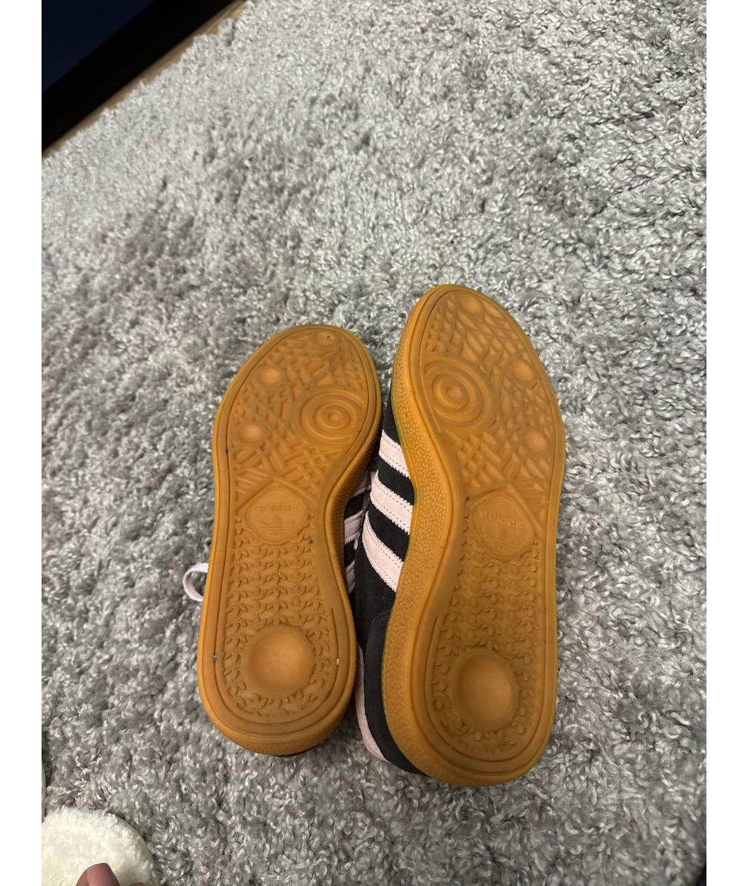 ADIDAS Синие бархатные кеды, фото 5