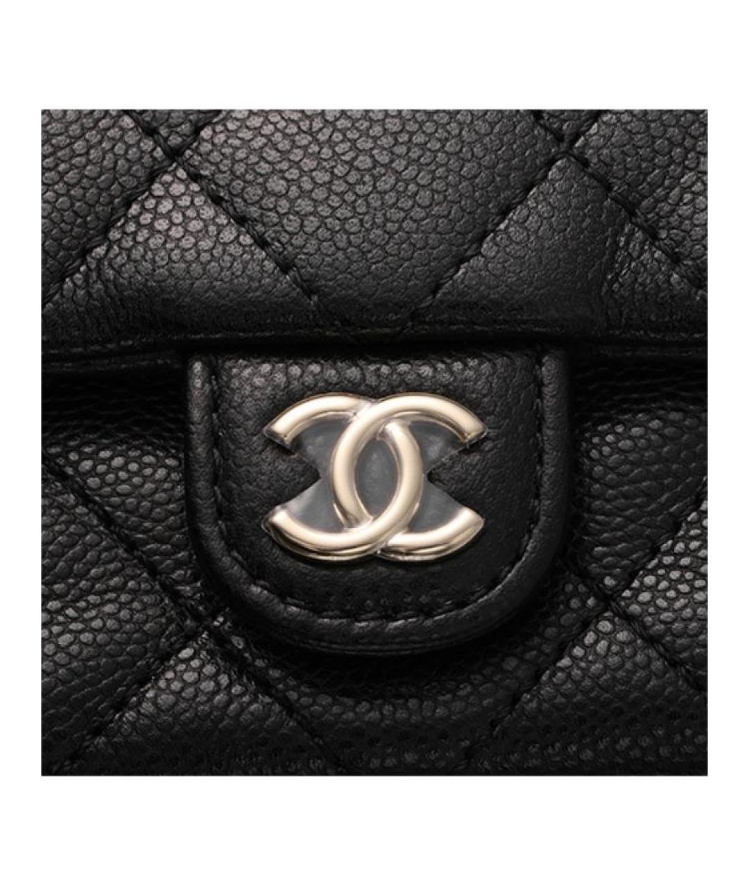 CHANEL Черный кожаный рюкзак, фото 5