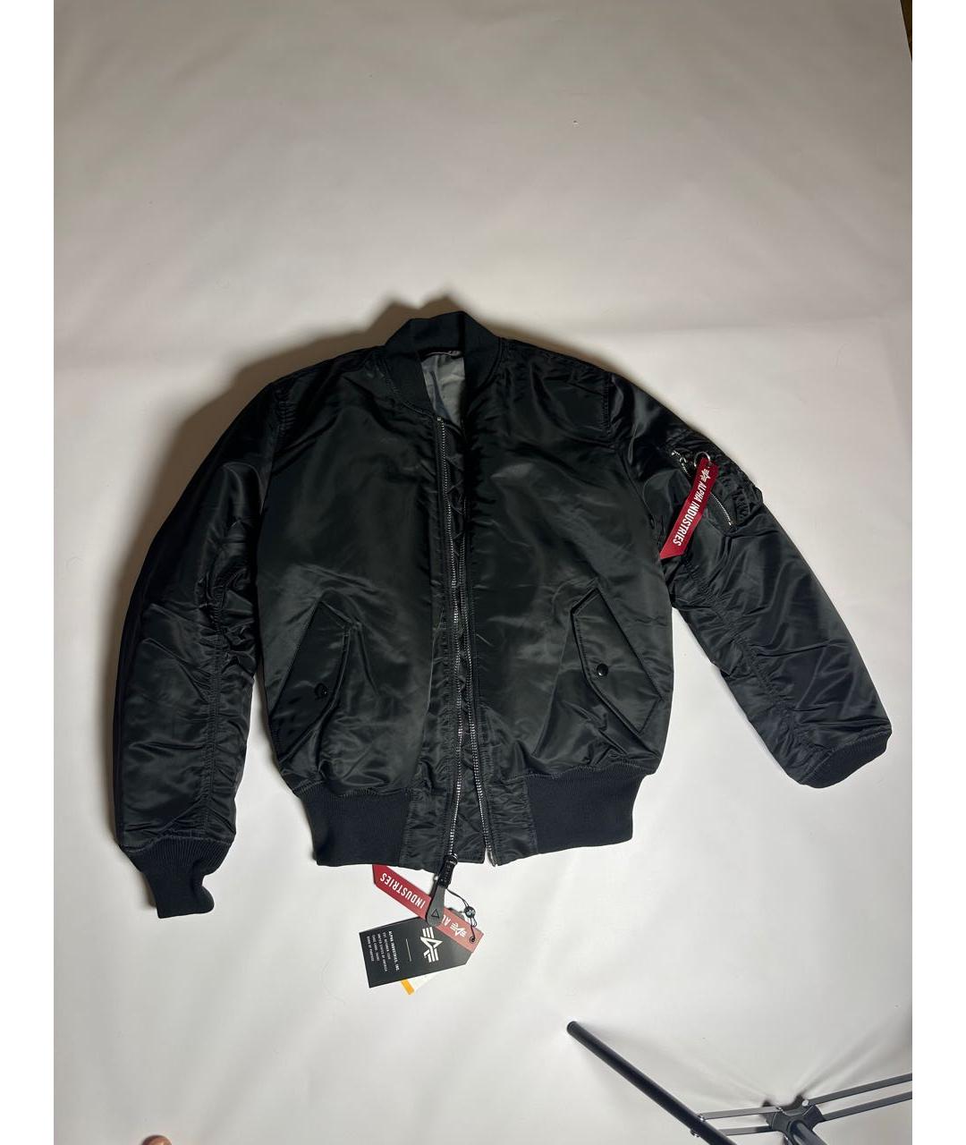 ALPHA INDUSTRIES Черная куртка, фото 6