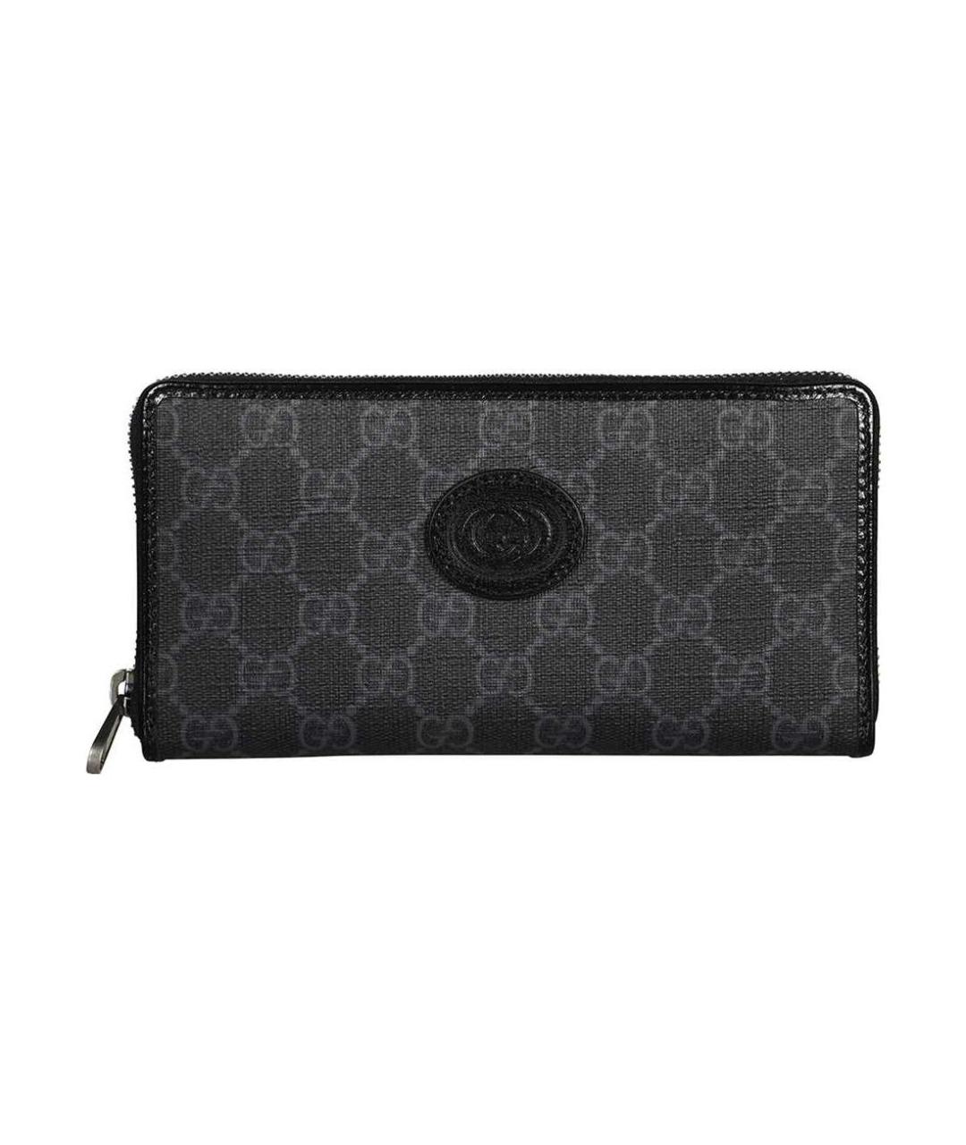 GUCCI Черный кошелек, фото 1