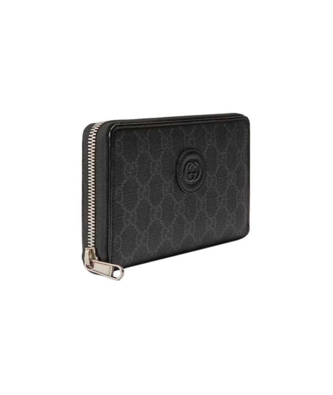 GUCCI Черный кошелек, фото 2