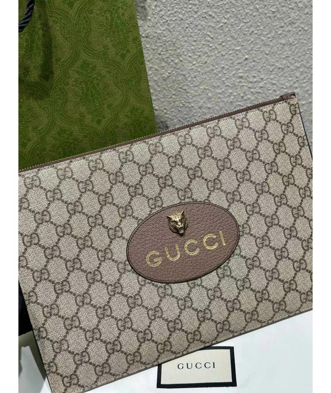 GUCCI Хаки сумка через плечо, фото 2