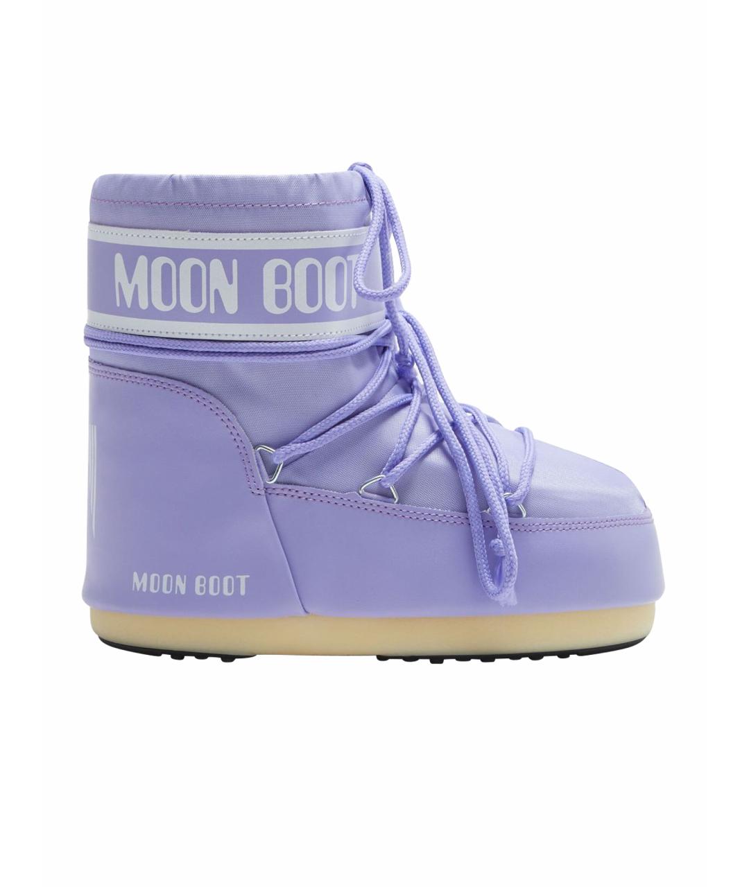 MOON BOOT Фиолетовые сапоги, фото 1