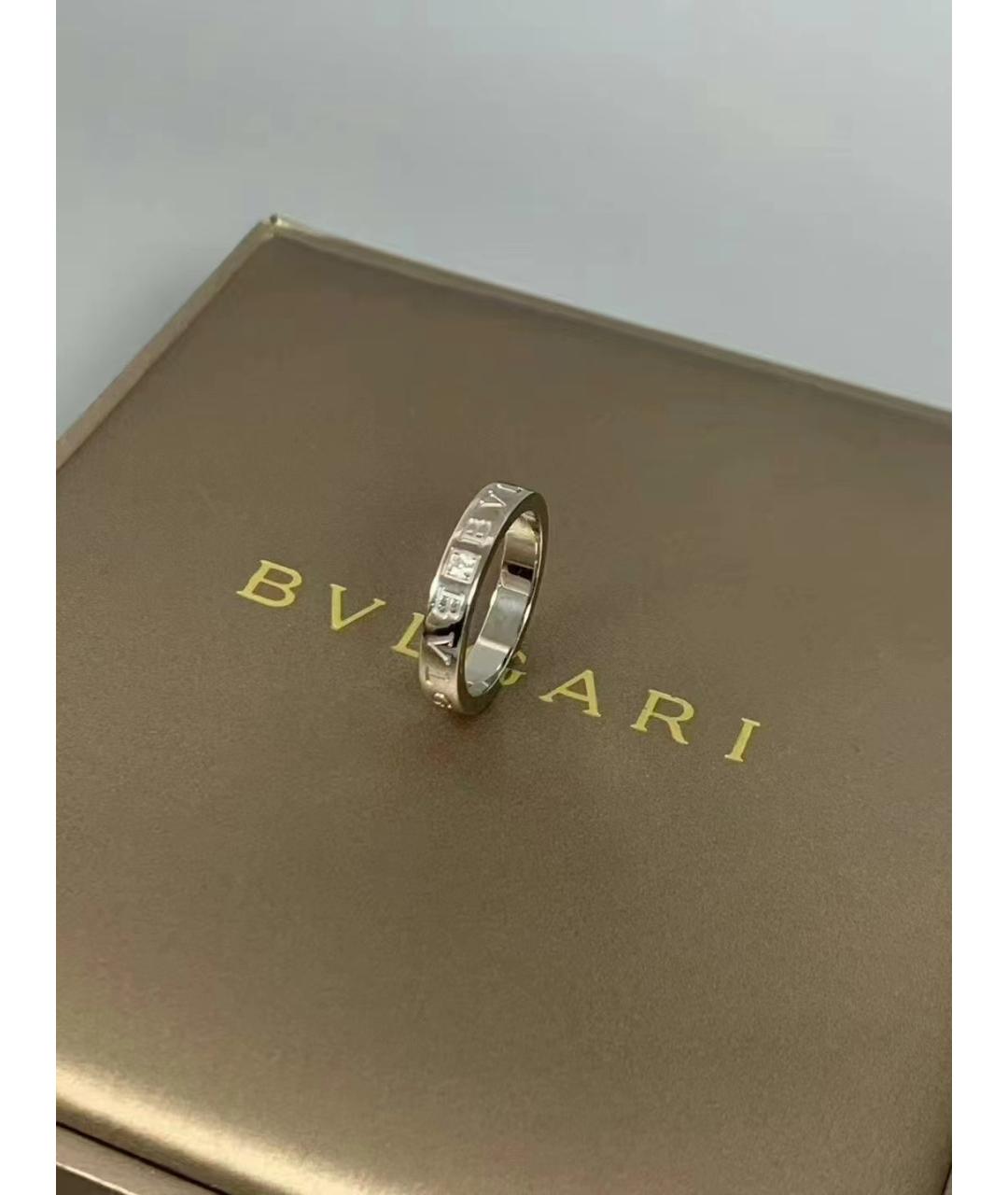 BVLGARI Белое кольцо из белого золота, фото 2