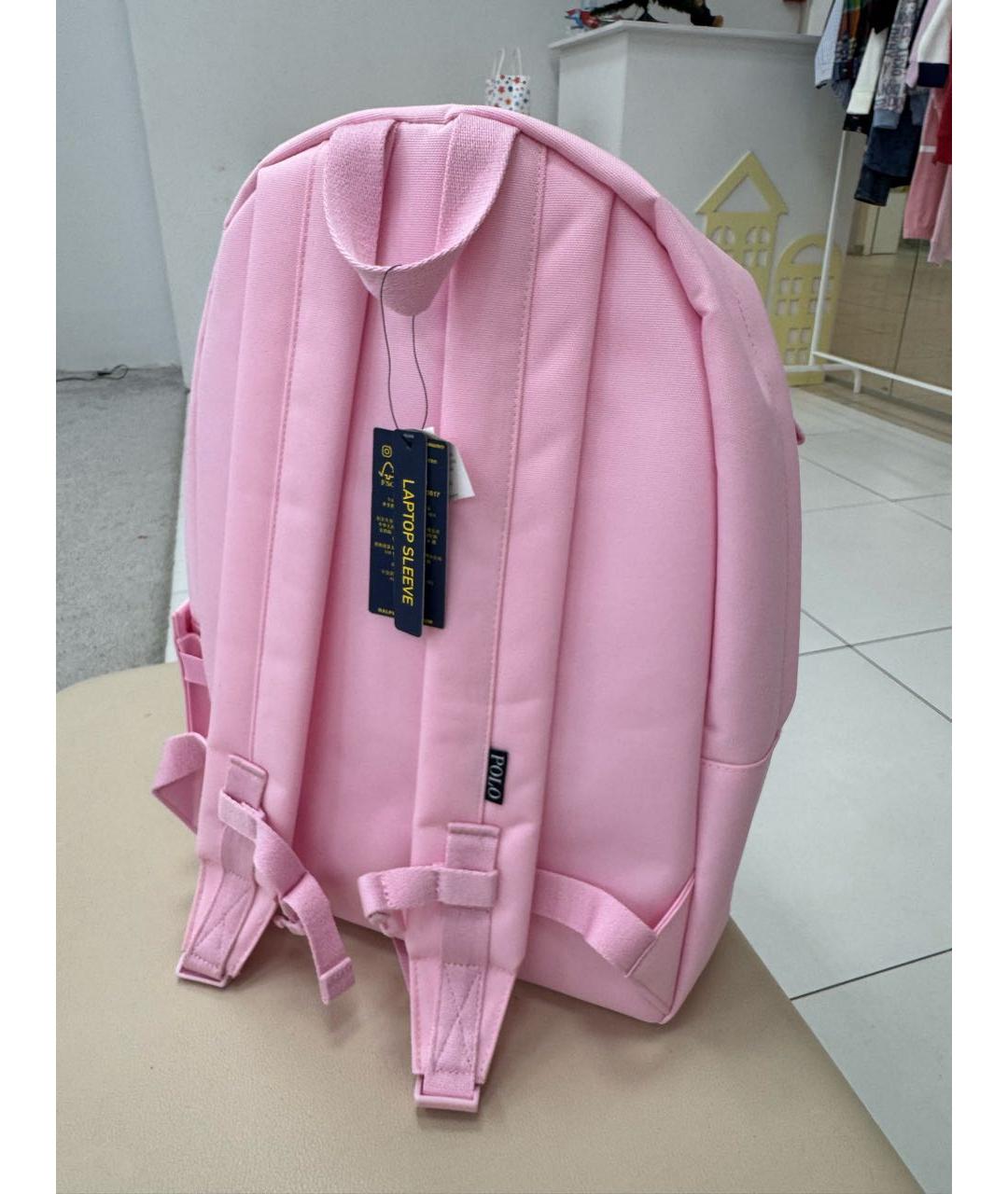 POLO RALPH LAUREN Розовый рюкзак, фото 4